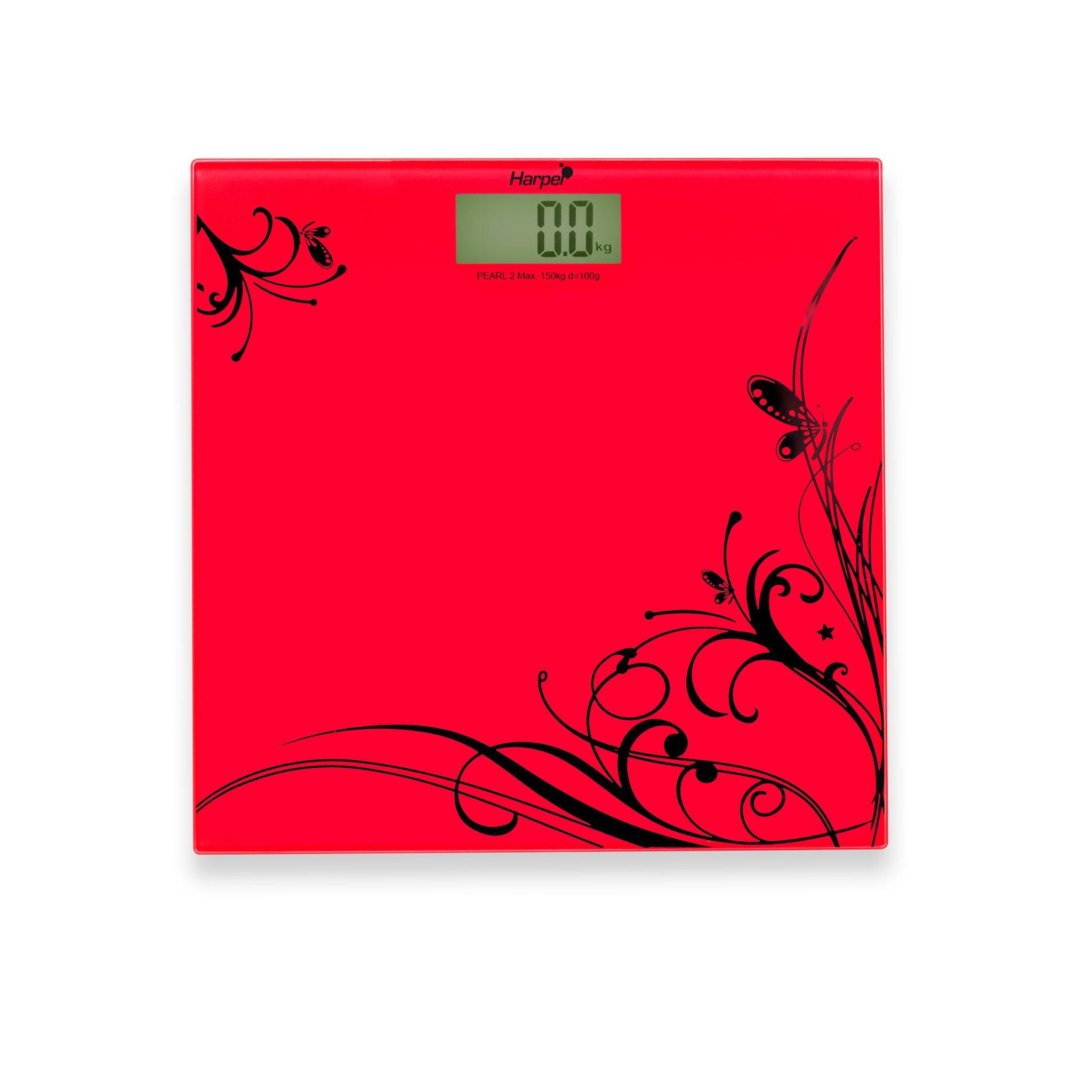 Voir la diapositive 4 : HARPER Pèse personne PEARL2 - Rouge