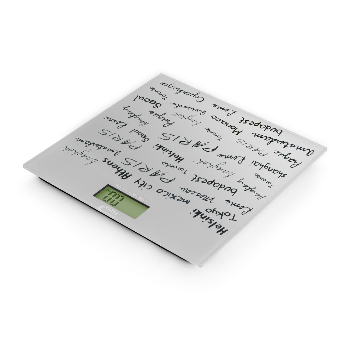 HARPER Pèse personne HWS50 - Gris