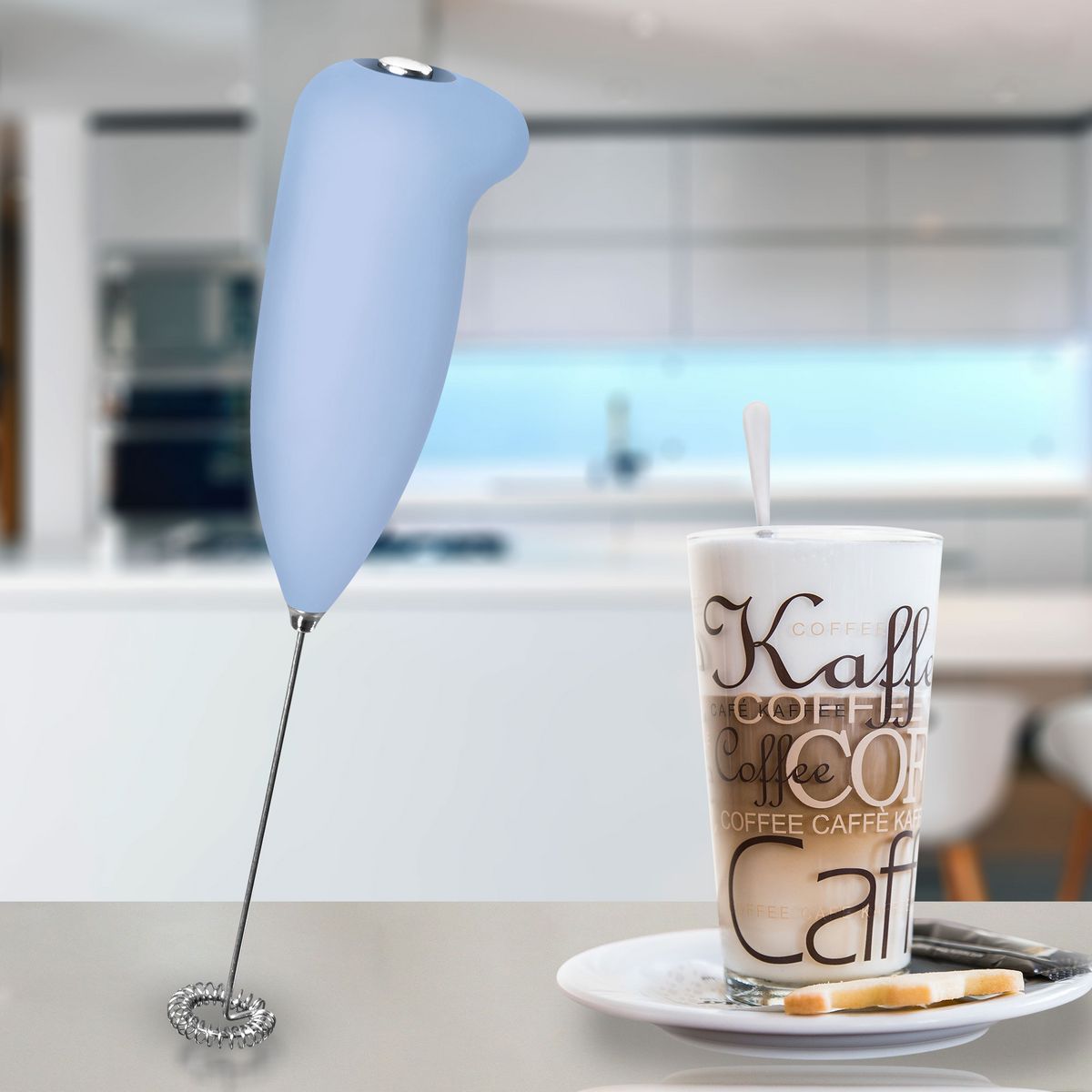 BOMANN Mousseur à lait MS3089 - Bleu