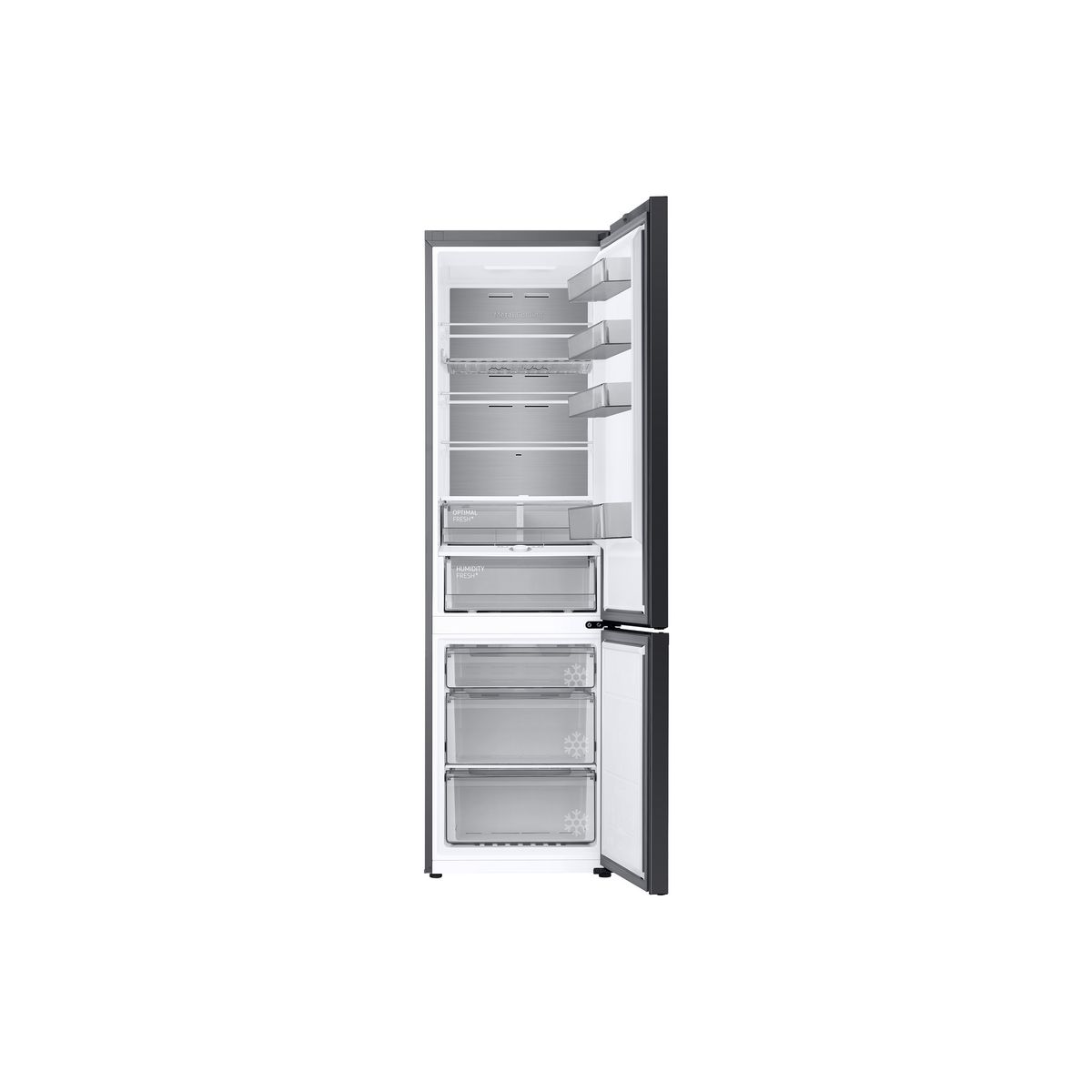 SAMSUNG Réfrigérateur combiné RB38A7B5D41/EF, 390 L, Froid ventilé No frost, D