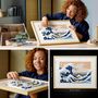 Voir la diapositive 6 : LEGO Art 31208 - Vague Hokusaila Grande