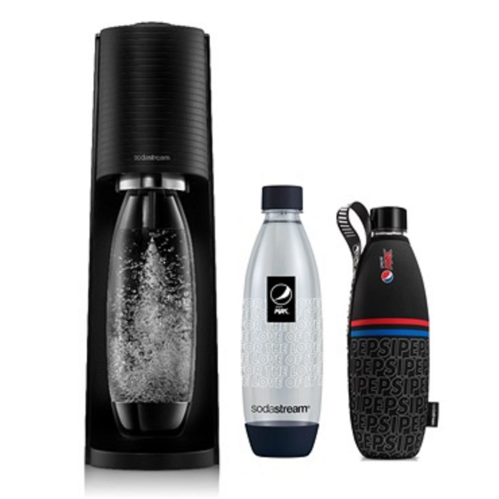 SODASTREAM Machine à gazéifier TERRANPEPSI - Noir pas cher - Auchan.fr