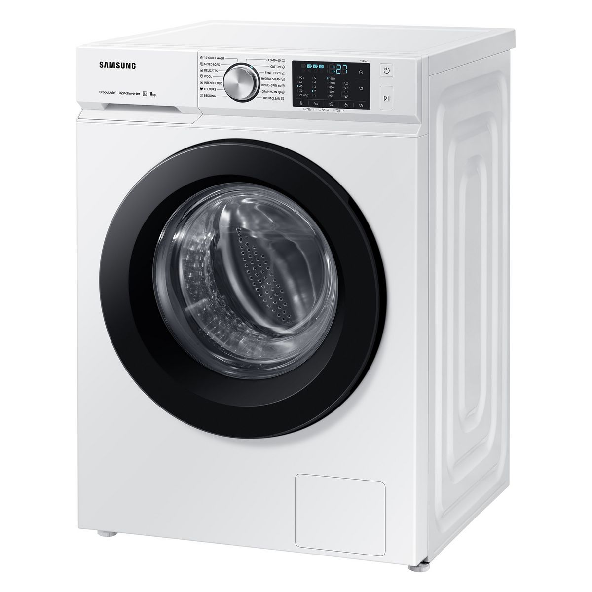 SAMSUNG Lave linge hublot WW11BBA046AWEF, 11 kg, 1400 T/min, Eco Bubble, A