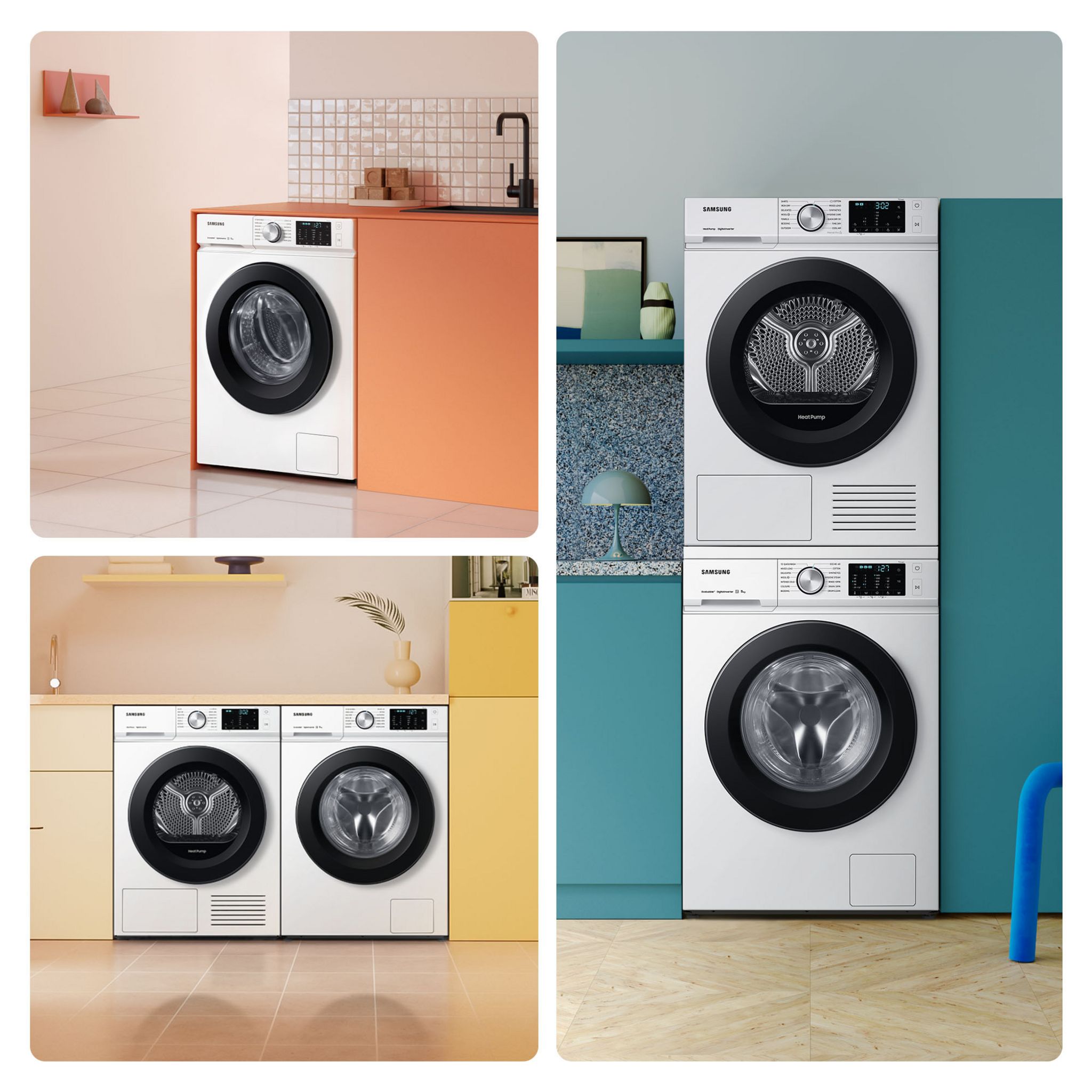 Voir la diapositive 7 : SAMSUNG Lave linge hublot WW11BBA046AWEF, 11 kg, 1400 T/min, Eco Bubble, A