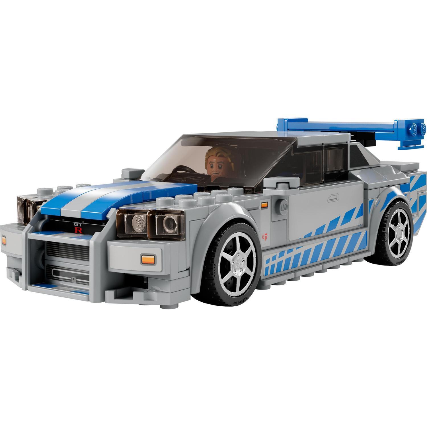 Voir la diapositive 2 : LEGO Speed Champions 76917 Nissan Skyline GT-R (R34) 2 Fast 2 Furious, Maquette de Voiture