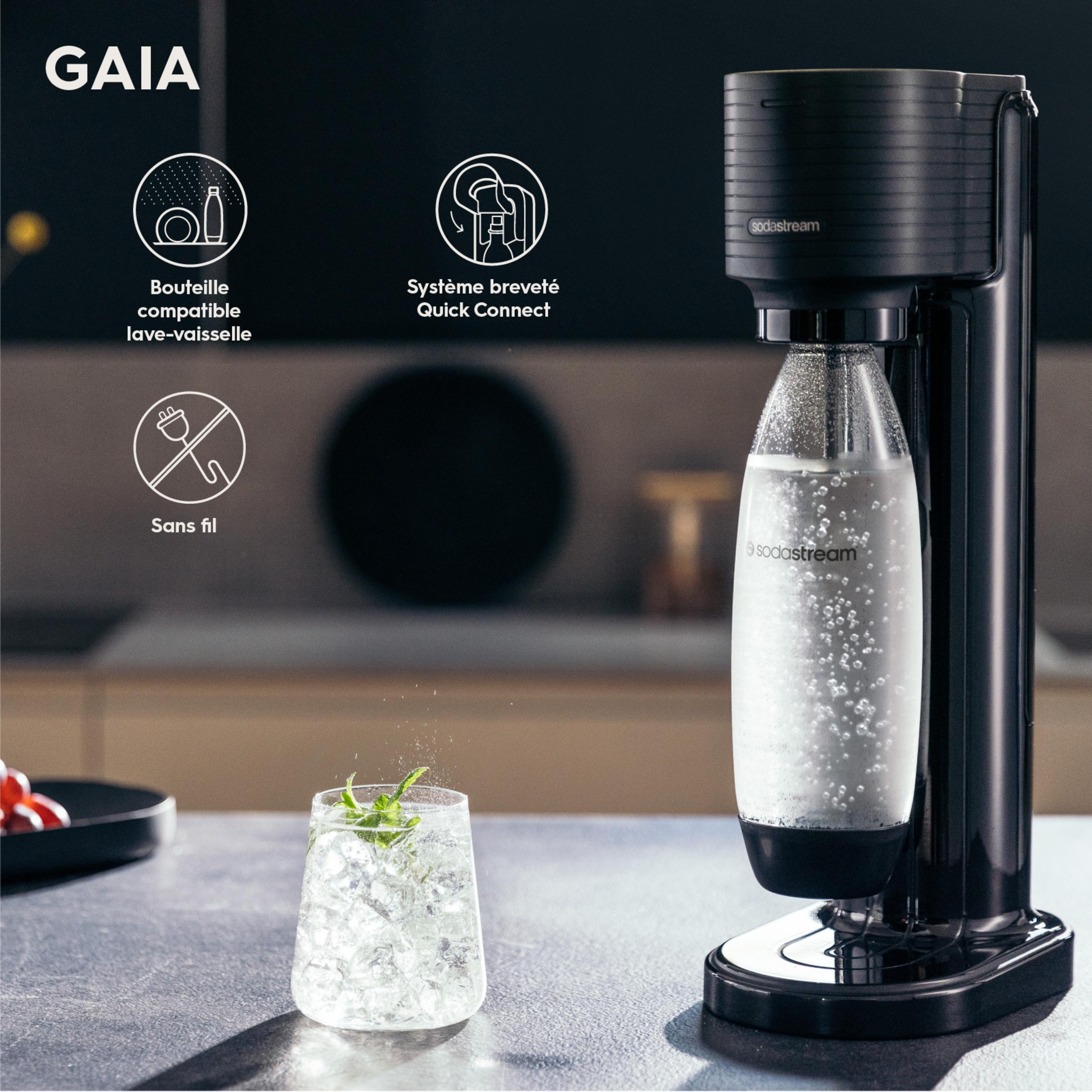 Voir la diapositive 4 : SODASTREAM Machine à gazéifier GAIA - Noir