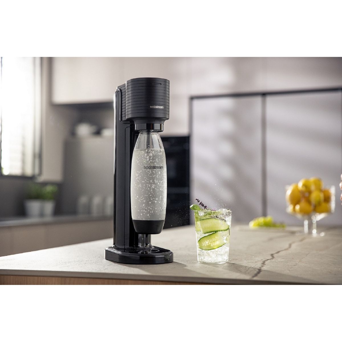 SODASTREAM Machine à gazéifier GAIA - Noir
