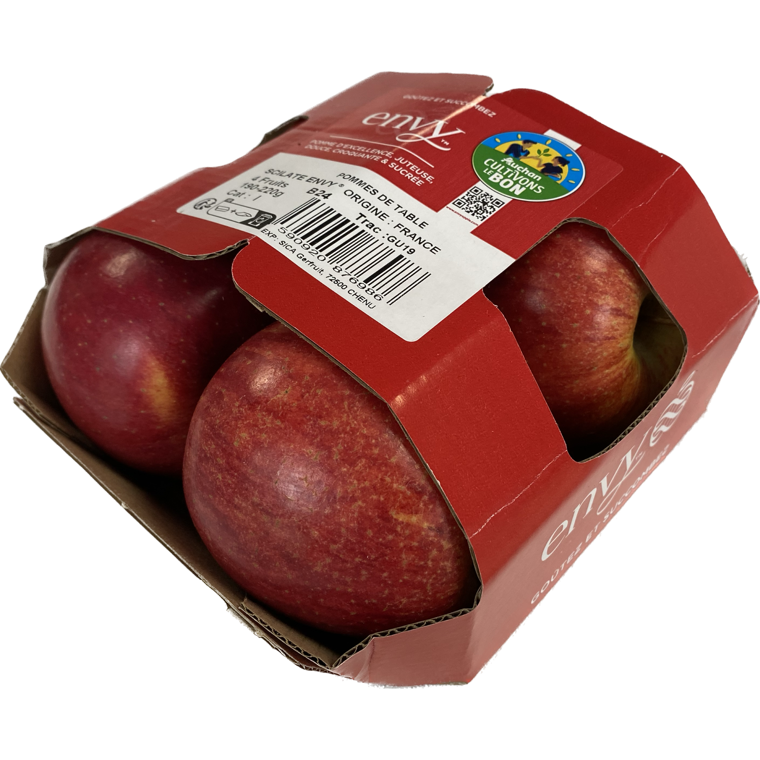 Voir la diapositive 2 : CULTIVONS LE BON Pommes Envy 4 pièces