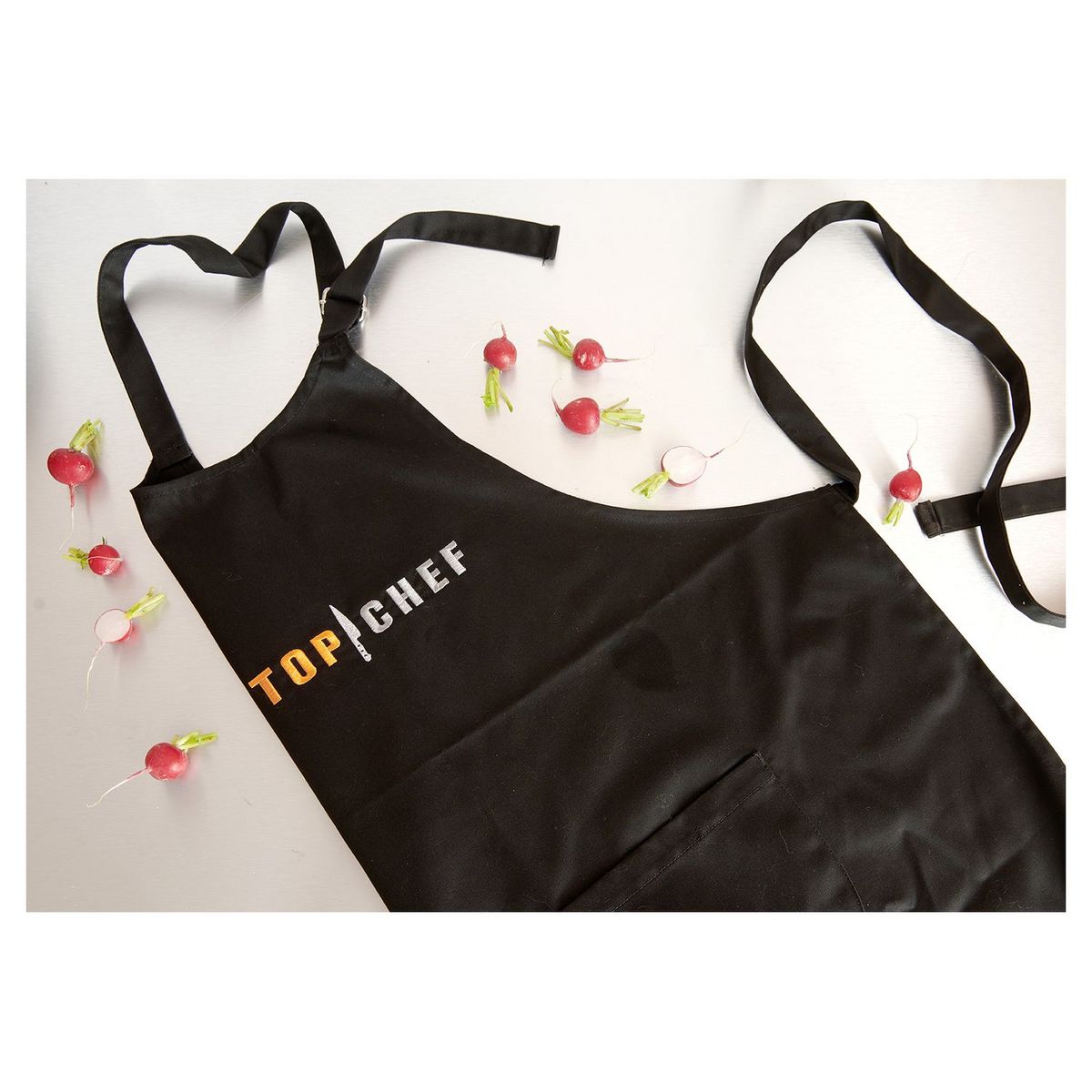 TOP CHEF Tablier de cuisine - Noir