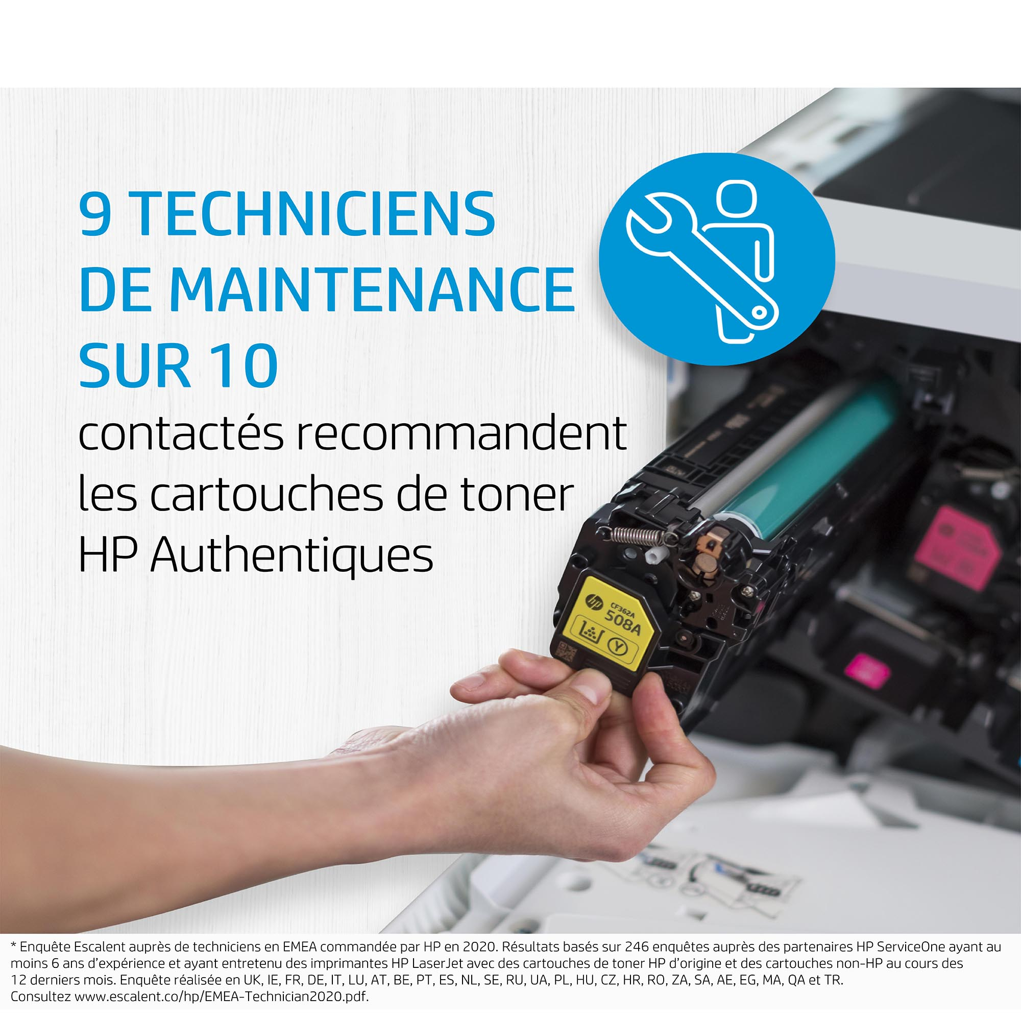 Voir la diapositive 10 : HP Cartouche imprimante LASER N201A NOIR