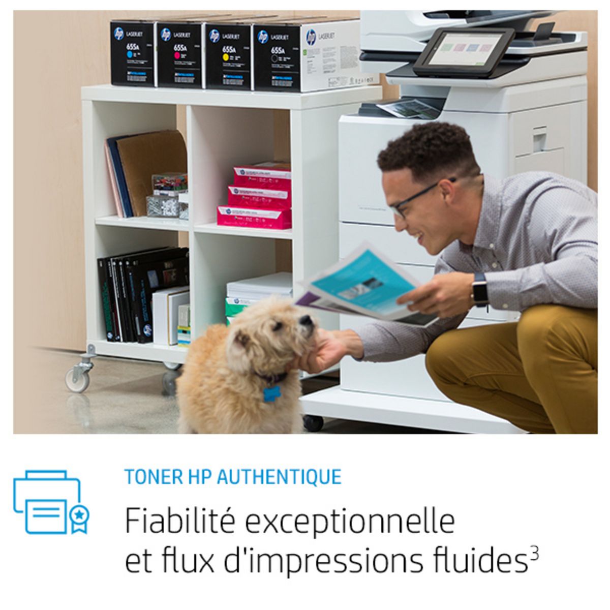 HP Cartouche imprimante LASER N201A - Jaune