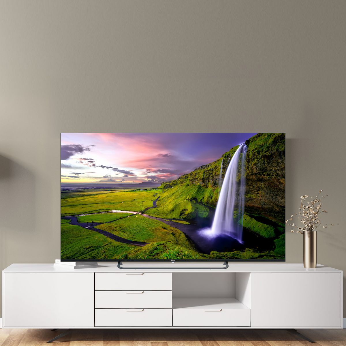 QILIVE Q65UA231B TV D-LED Ultra HD 164 cm  Google TV