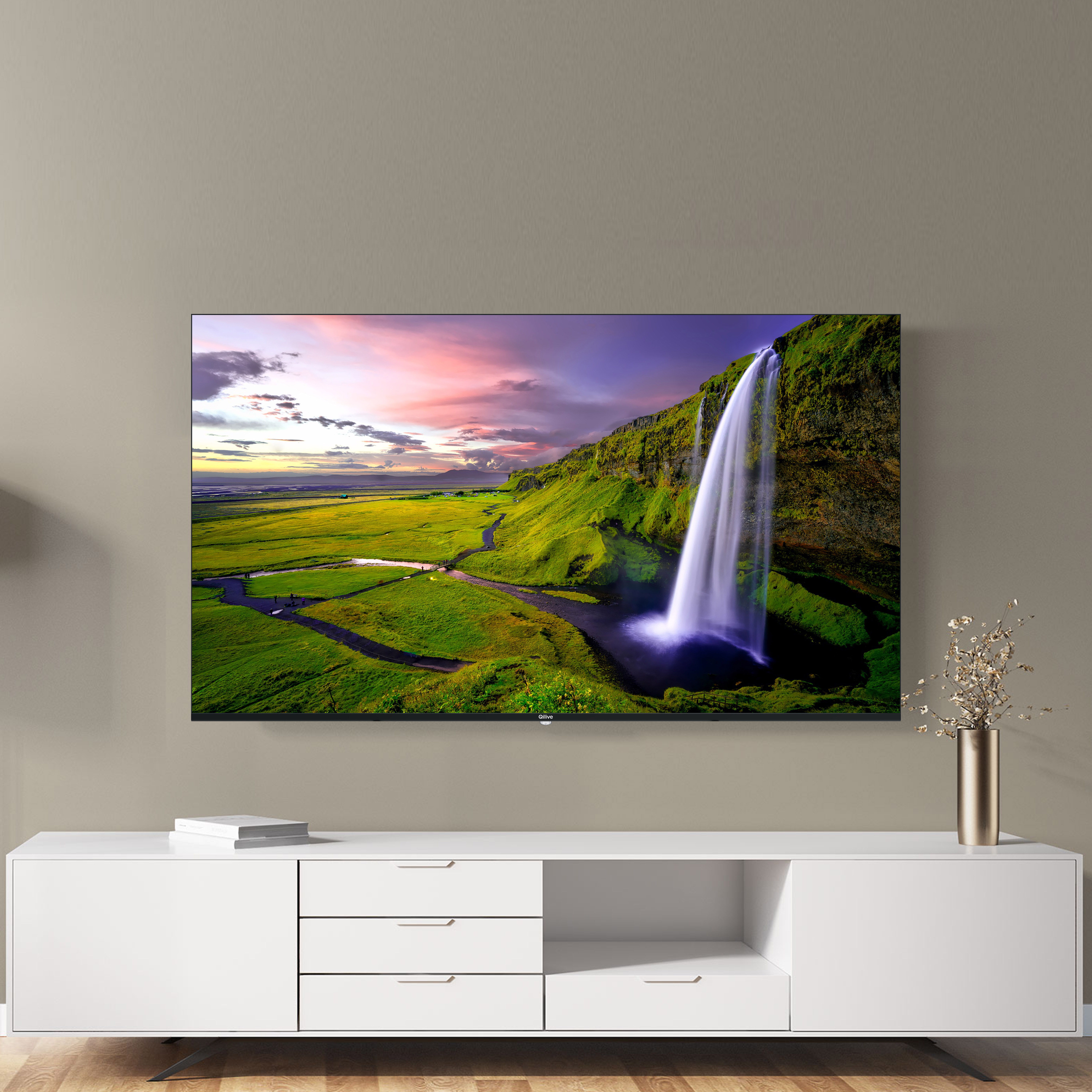 Voir la diapositive 5 : QILIVE Q65UA231B TV D-LED Ultra HD 164 cm  Google TV