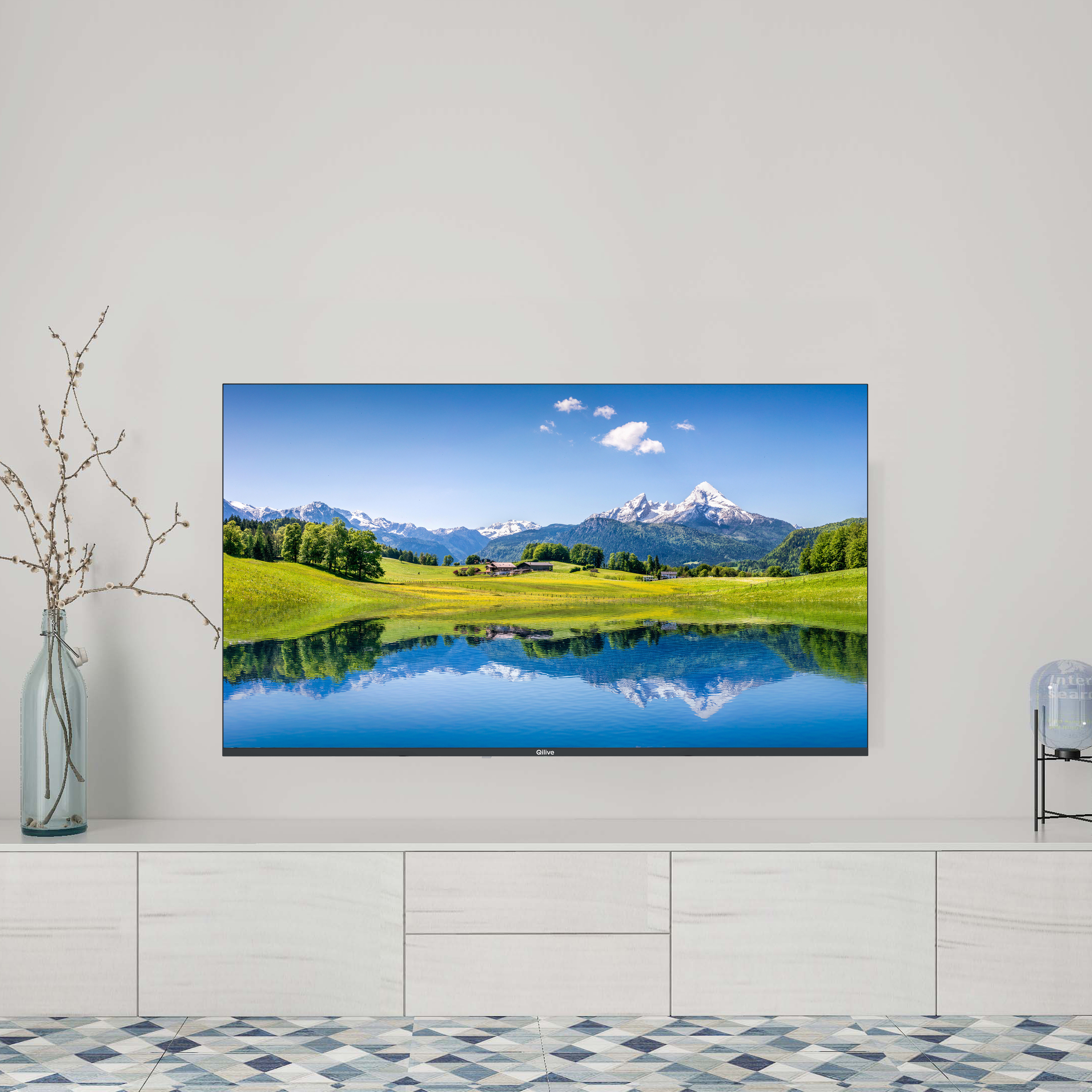 Voir la diapositive 4 : QILIVE Q55UA231B TV D-LED Ultra HD 139 cm Google TV