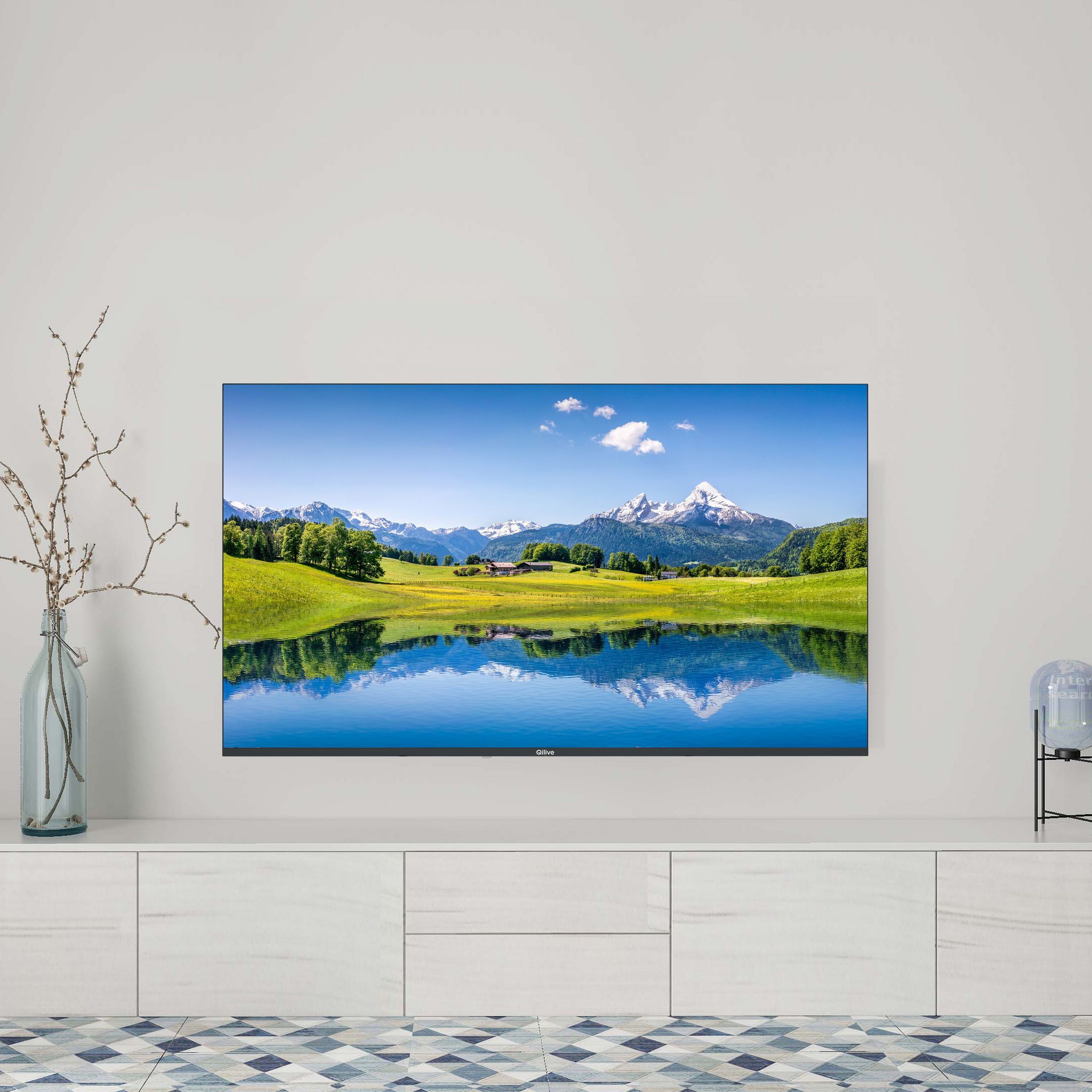 Voir la diapositive 4 : QILIVE Q55UA231B TV D-LED Ultra HD 139 cm Google TV