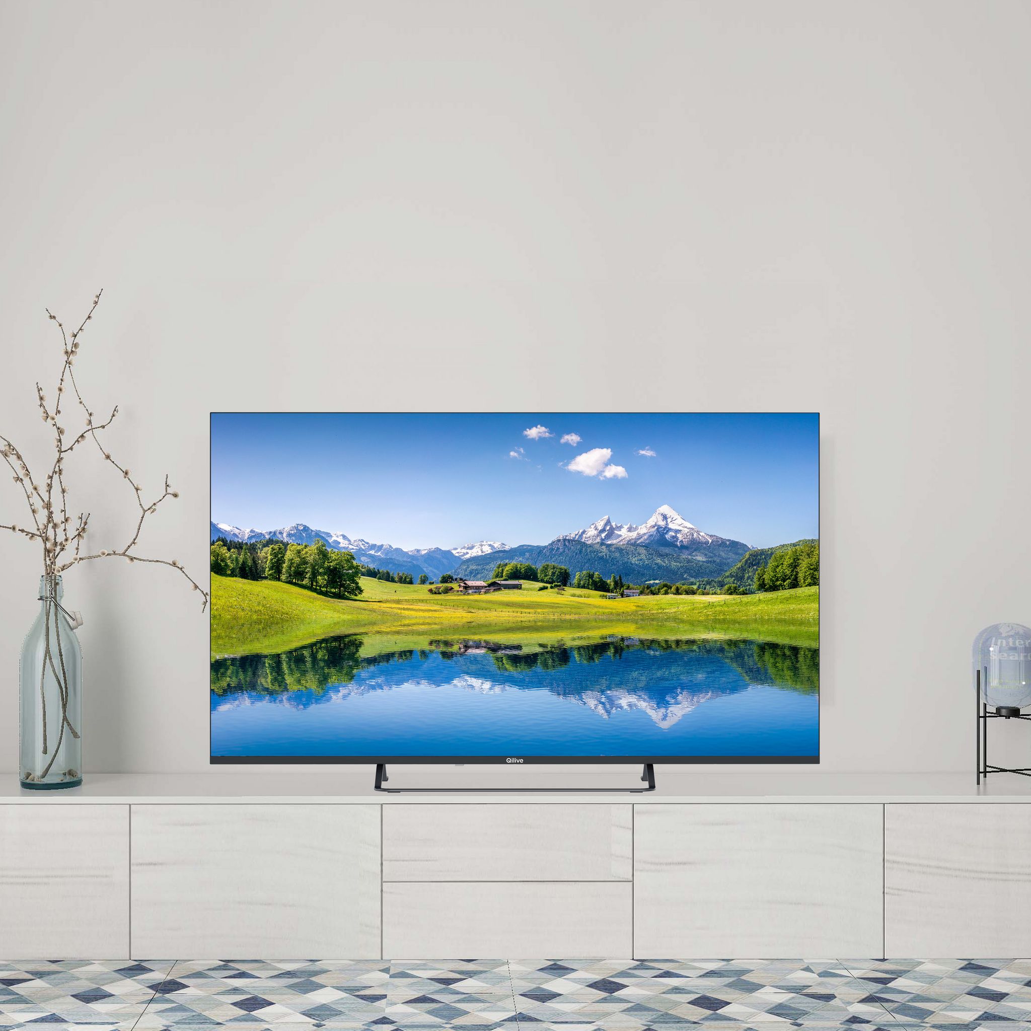 Voir la diapositive 5 : QILIVE Q55UA231B TV D-LED Ultra HD 139 cm Google TV