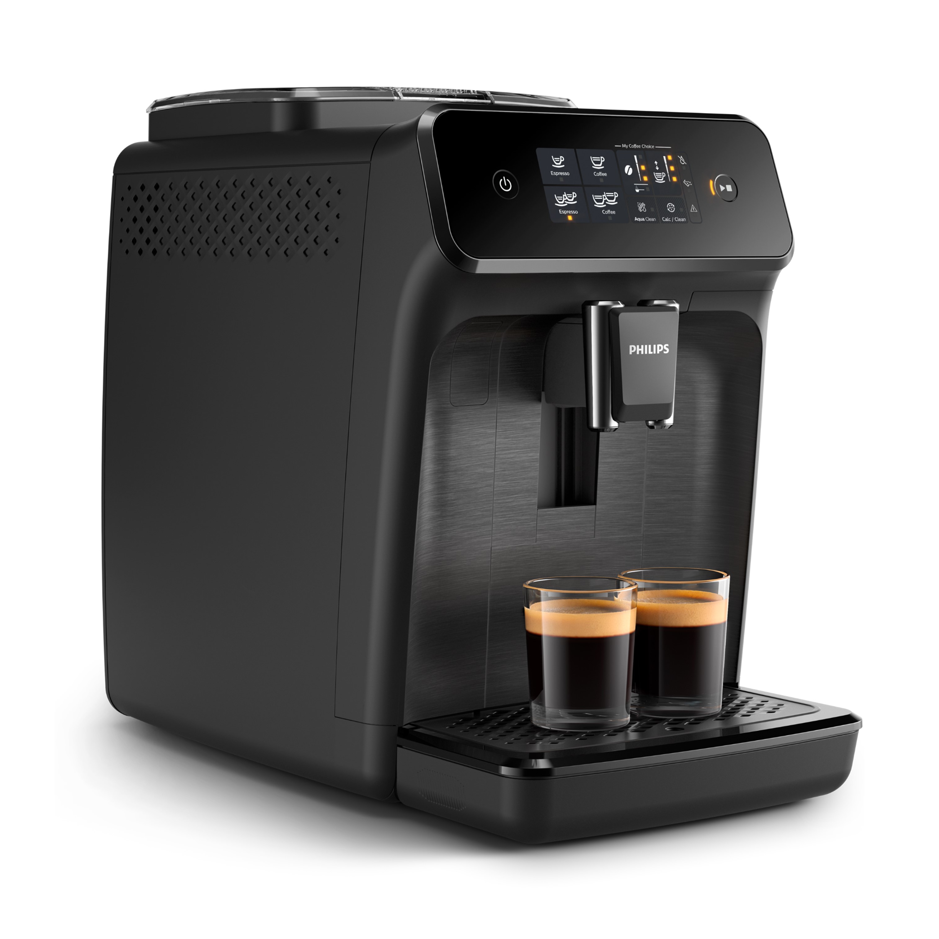 Voir la diapositive 4 : PHILIPS Machine à café expresso avec broyeur EP1200/00 - Noir