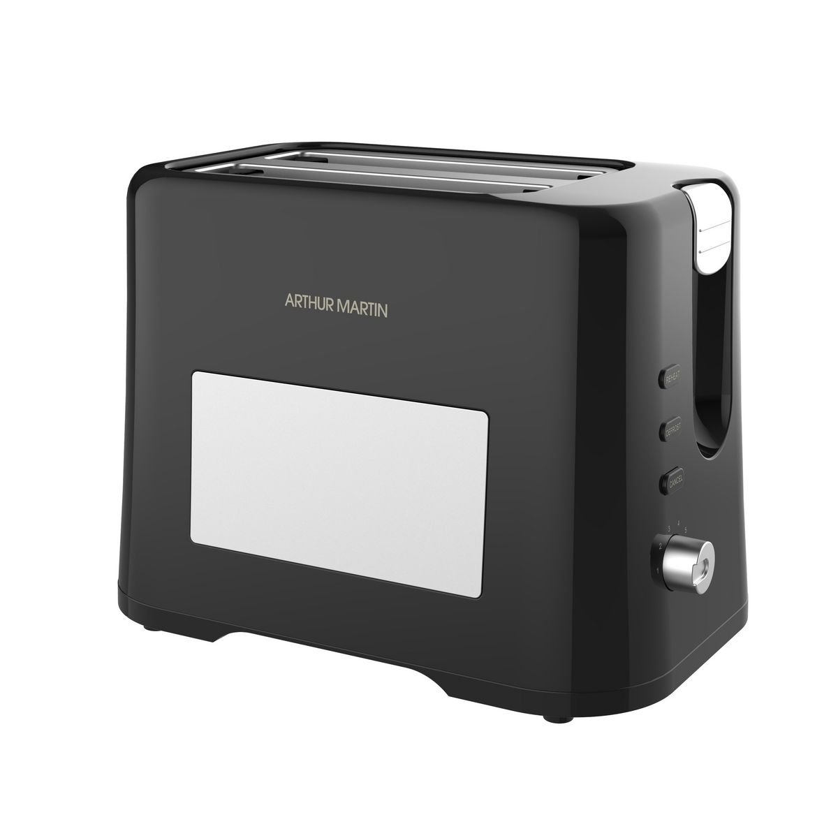 ARTHUR MARTIN Grille pain AMPPD15 - Noir