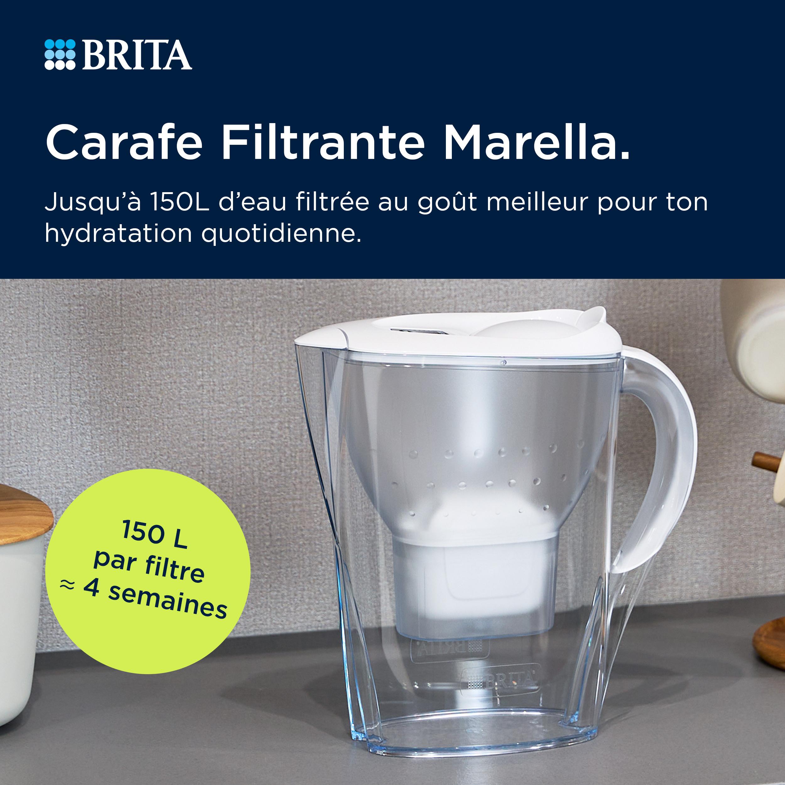 Voir la diapositive 4 : BRITA Carafe Marella MAXTRA PRO - Rouge