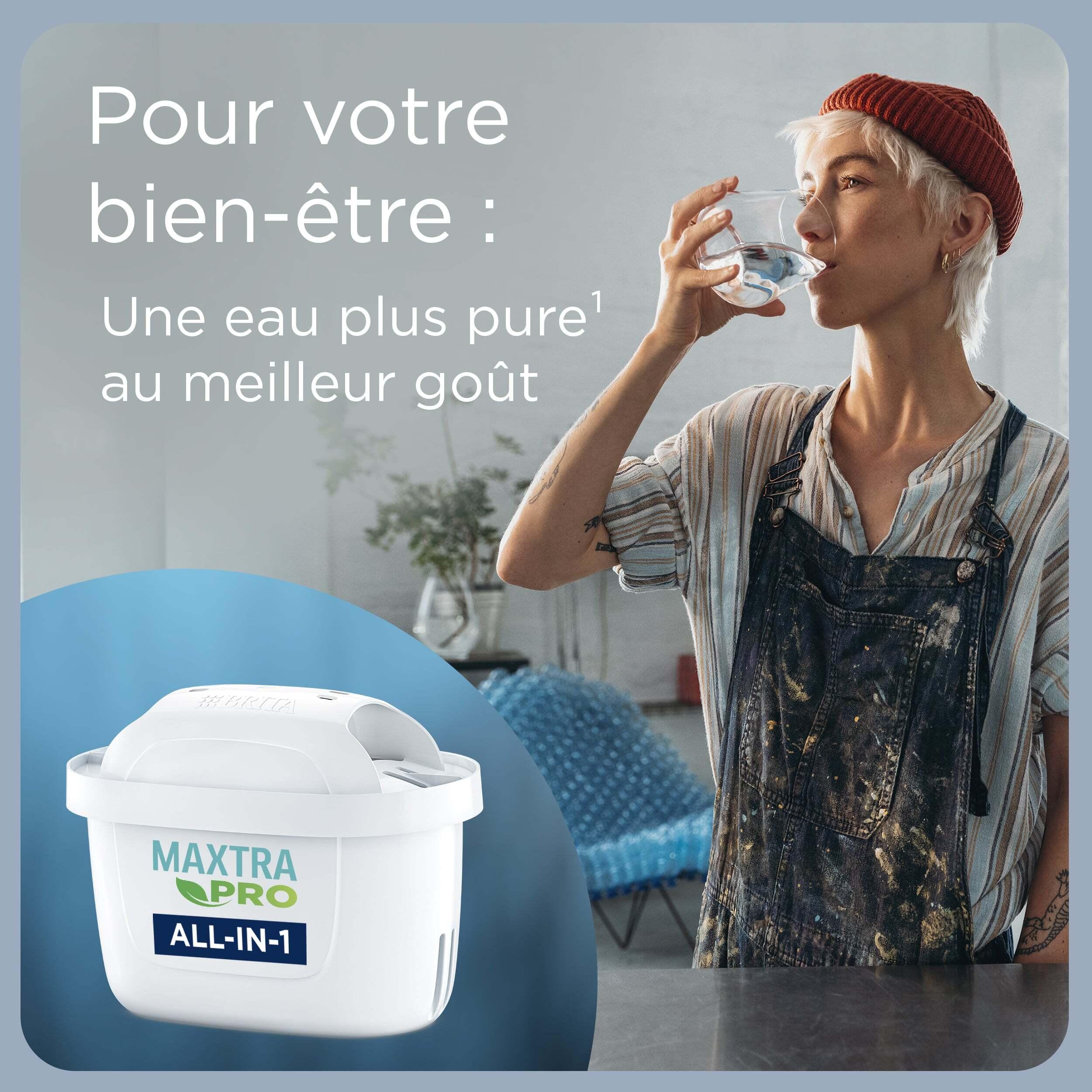 Voir la diapositive 2 : BRITA Pack de 4 cartouches MAXTRA PRO