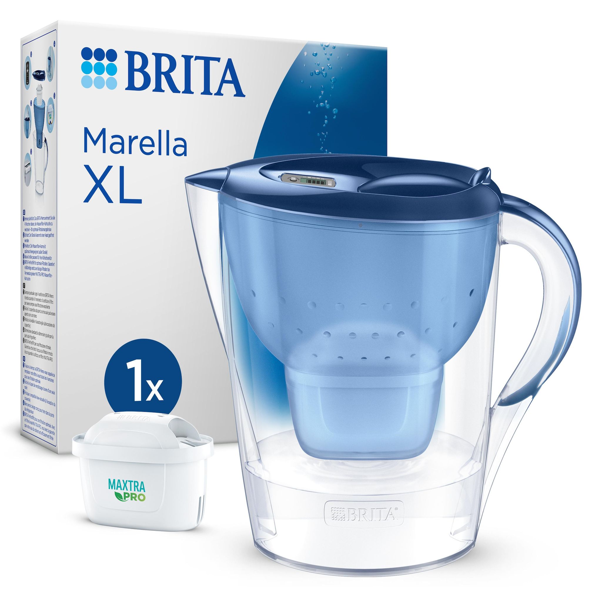 BRITA Carafe Marella XL - Bleu