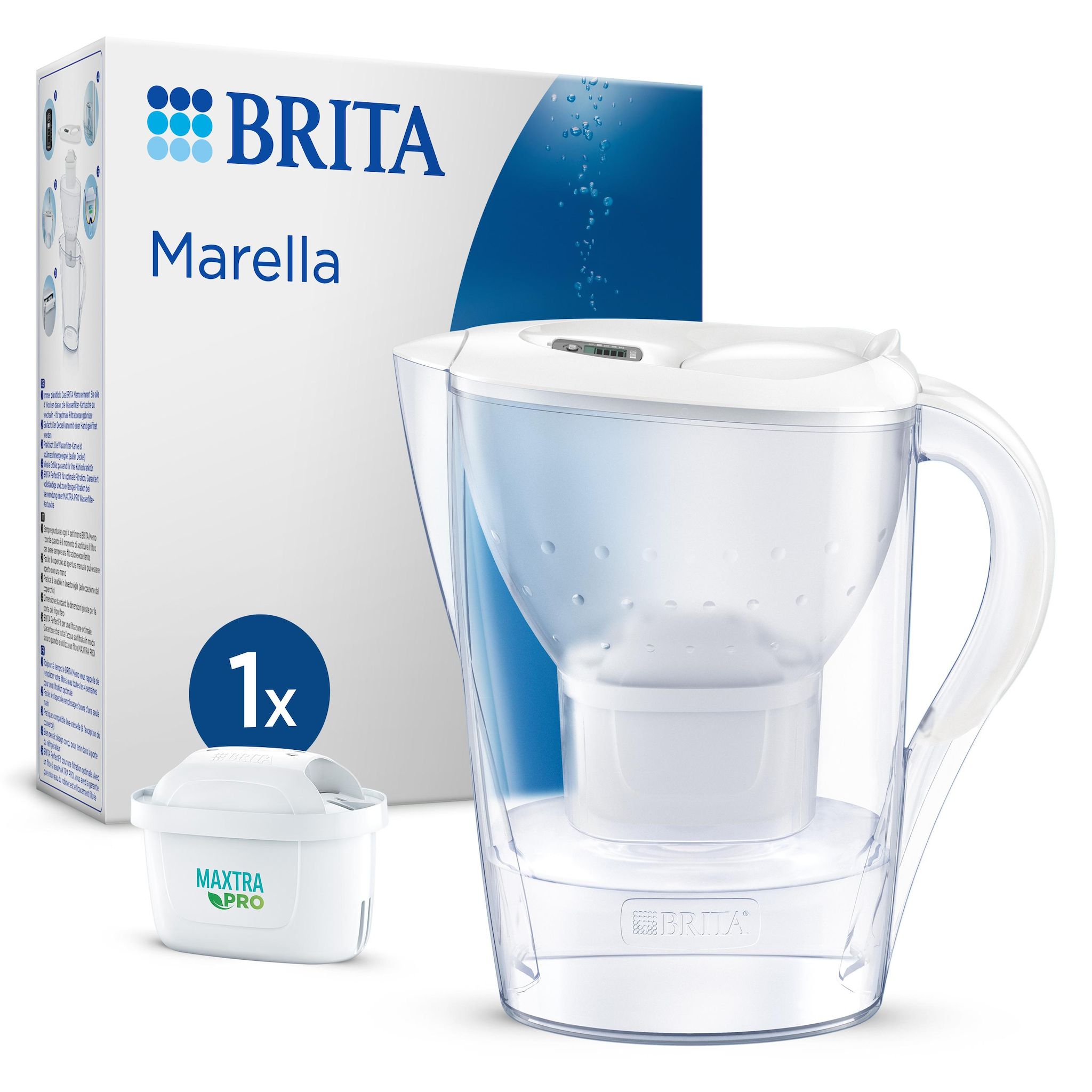 BRITA Carafe Marella MAXTRA PRO - Blanc