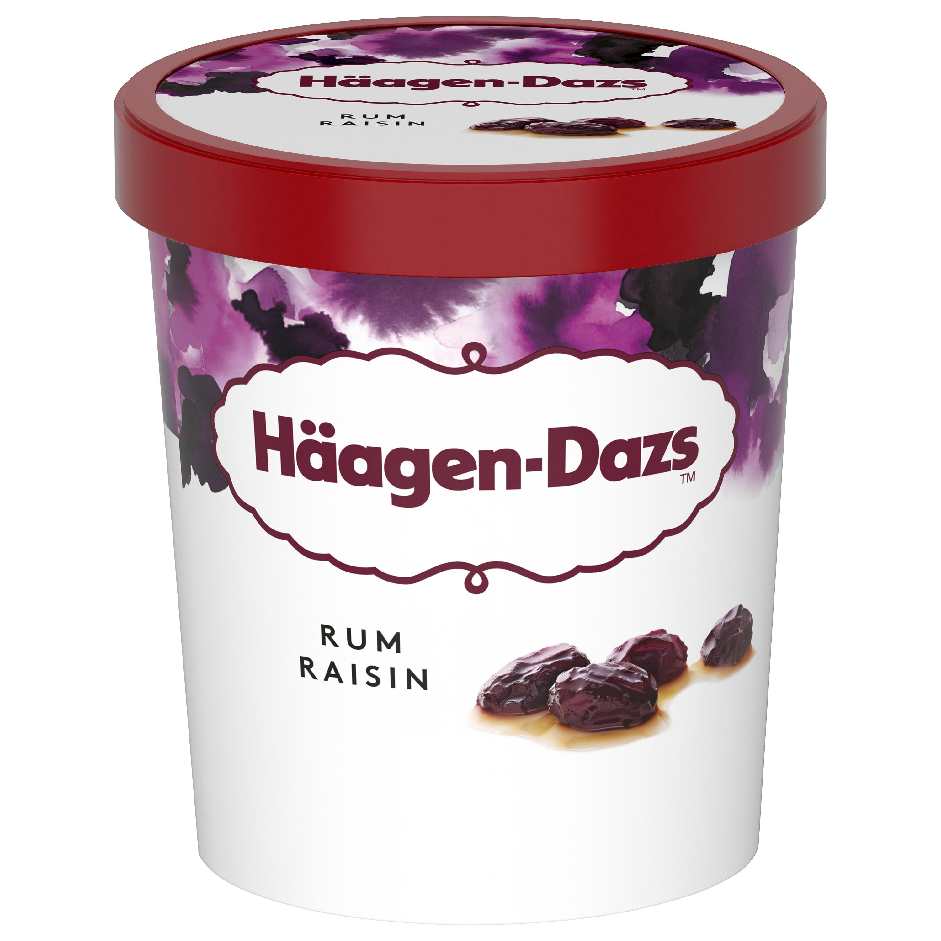 HAAGEN DAZS Pot rhum raisin 400g