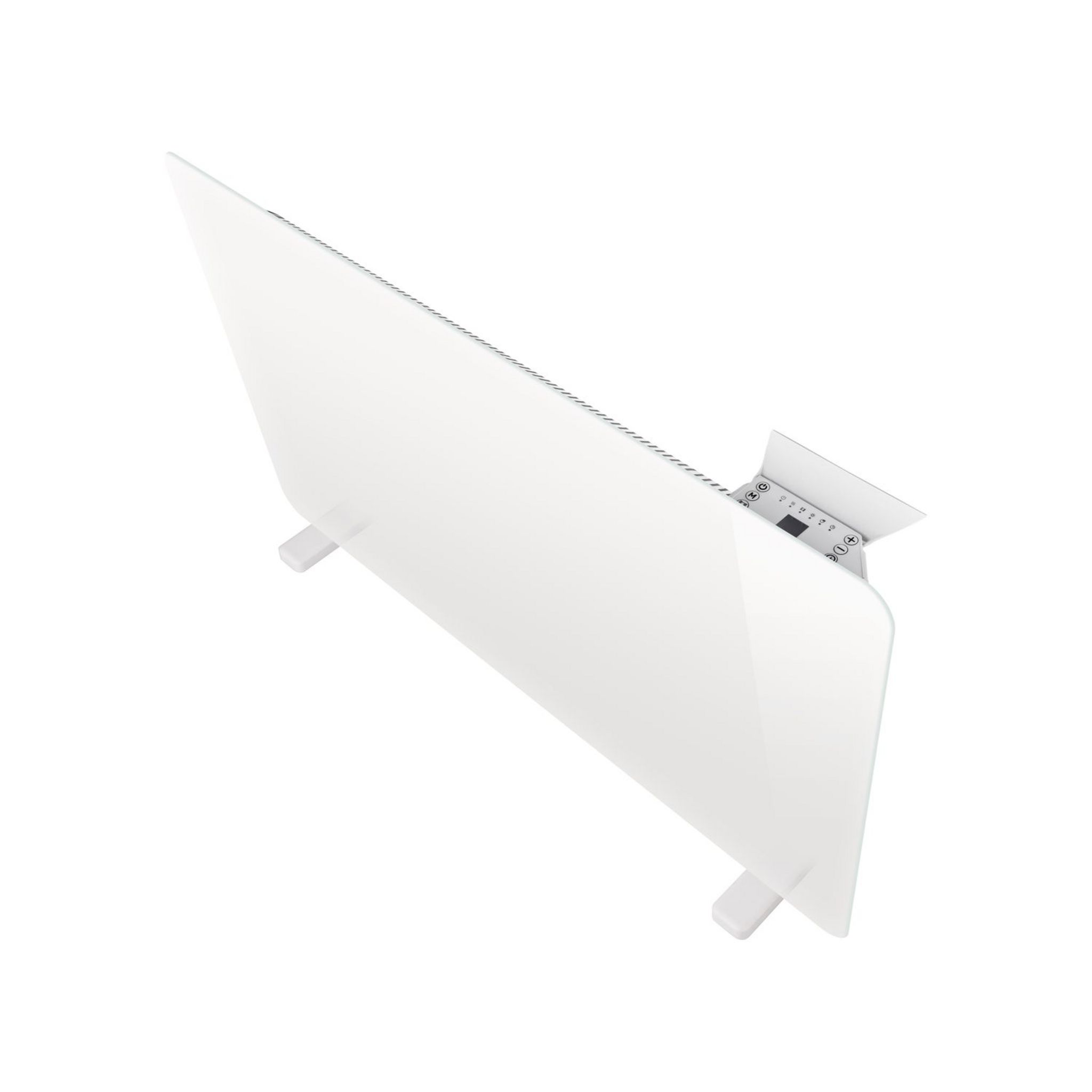 Voir la diapositive 2 : QILIVE Panneaux chauffant en verre Q.6912 - Blanc