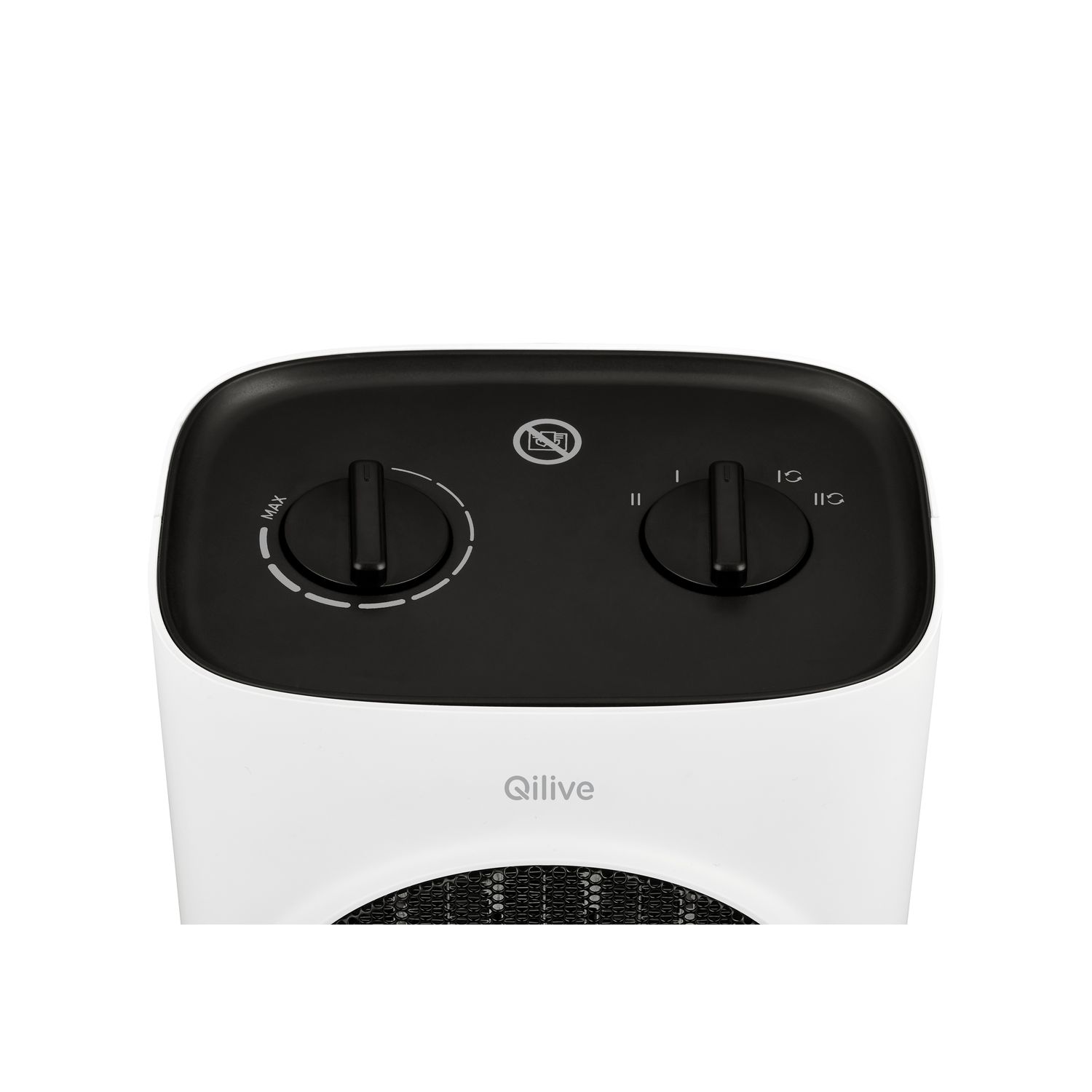Voir la diapositive 2 : QILIVE Radiateur céramique avec oscillation Q.6961 - Blanc