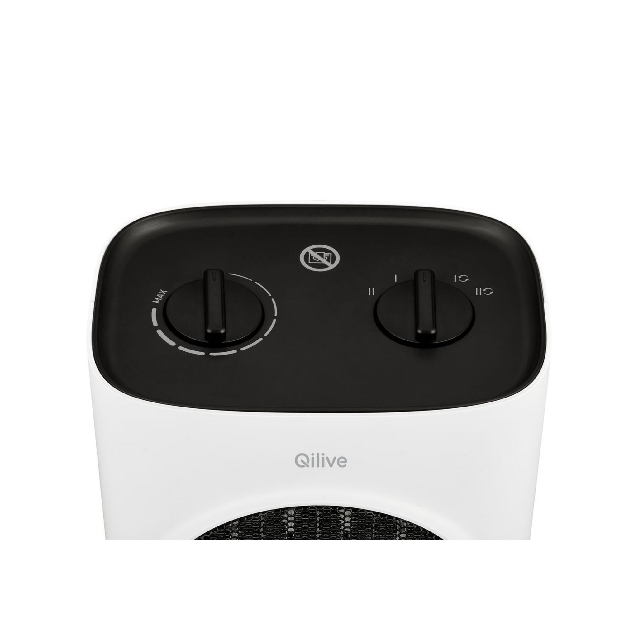Voir la diapositive 2 : QILIVE Radiateur céramique avec oscillation Q.6961 - Blanc