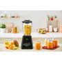 Voir la diapositive 5 : MOULINEX Blender bol en verre LM480810 - Noir