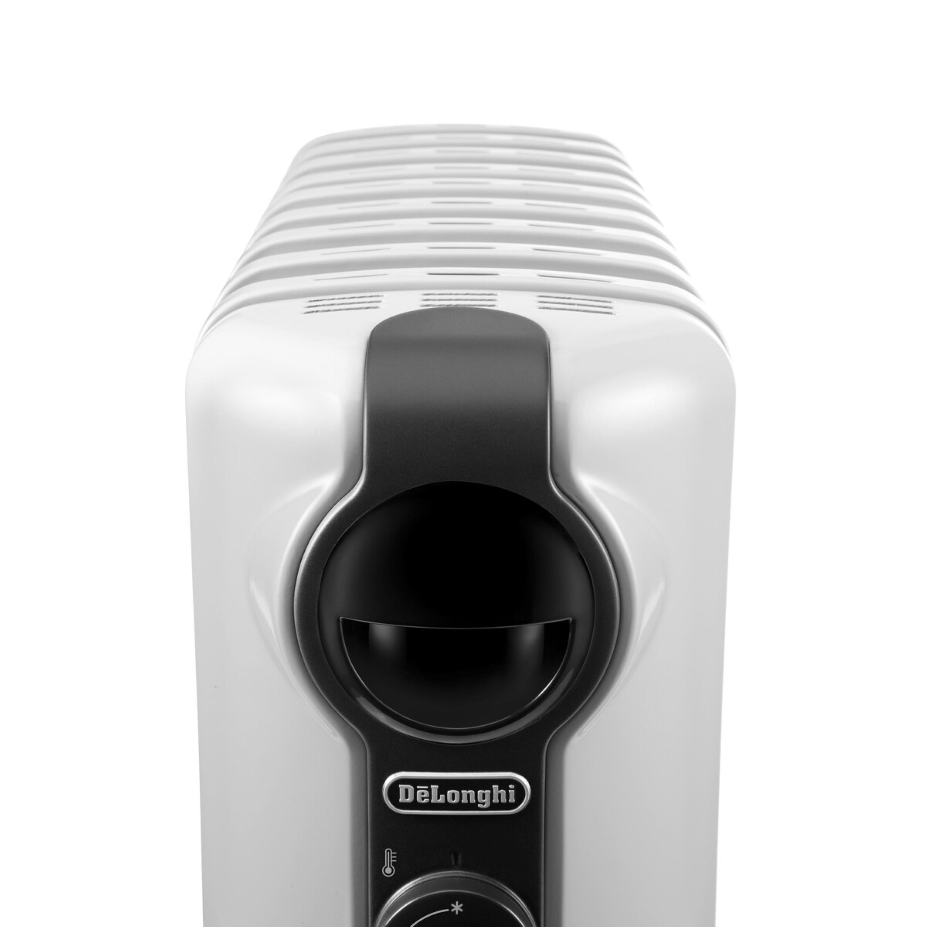 Voir la diapositive 2 : DELONGHI Radiateur bain d'huile TRRS1225 - Blanc