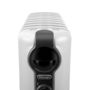Voir la diapositive 2 : DELONGHI Radiateur bain d'huile TRRS1225 - Blanc