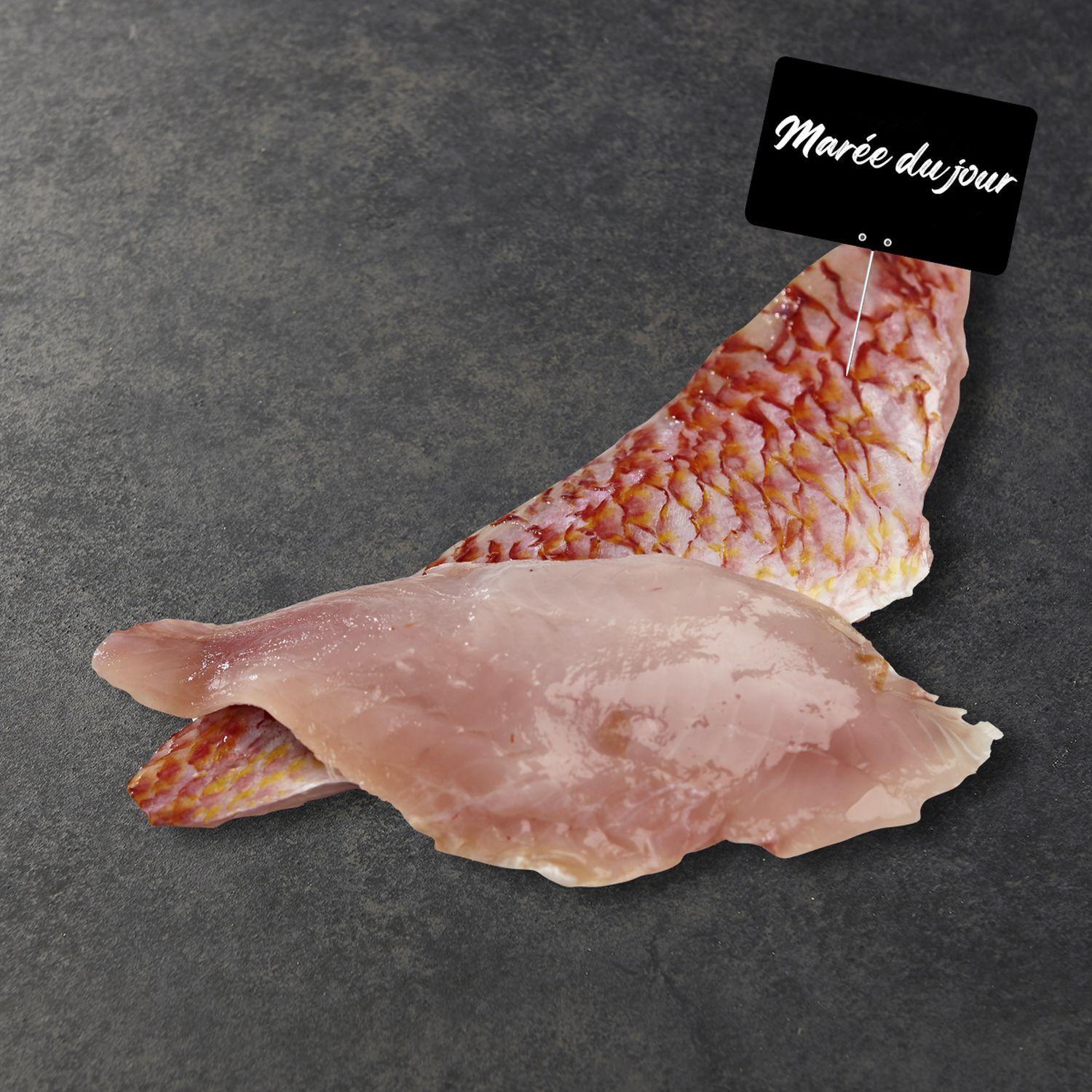 MON POISSONNIER Filet de rouget Barbet 3 portions 180 g à 220 g