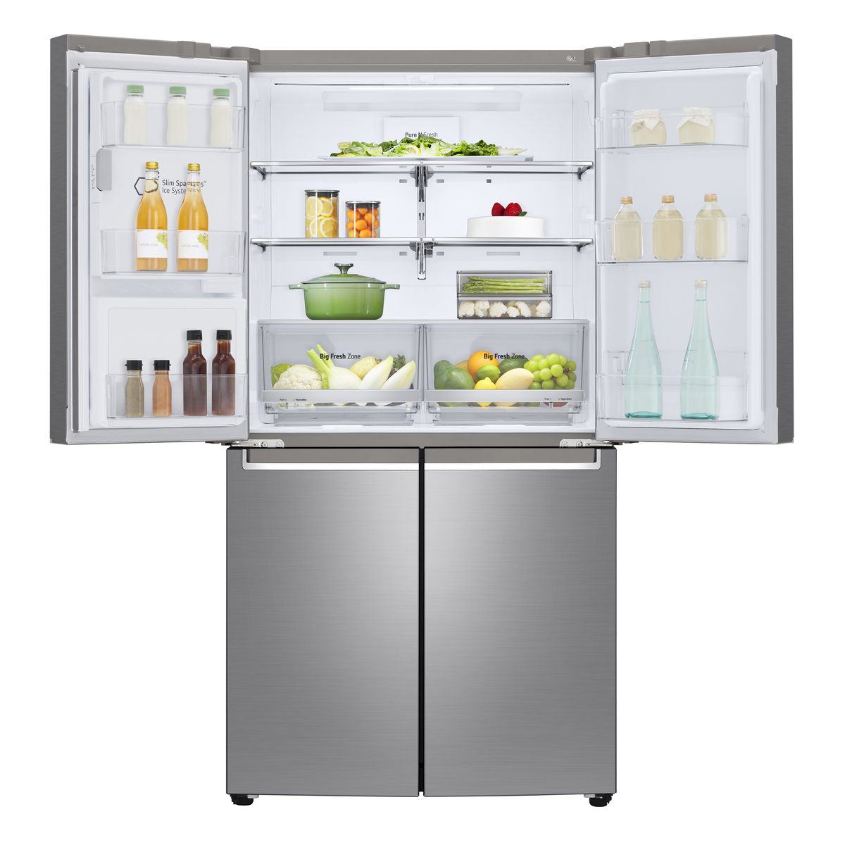 LG Réfrigérateur multi-portes GML945PZ8F, 641 L, Froid ventilé No Frost, F