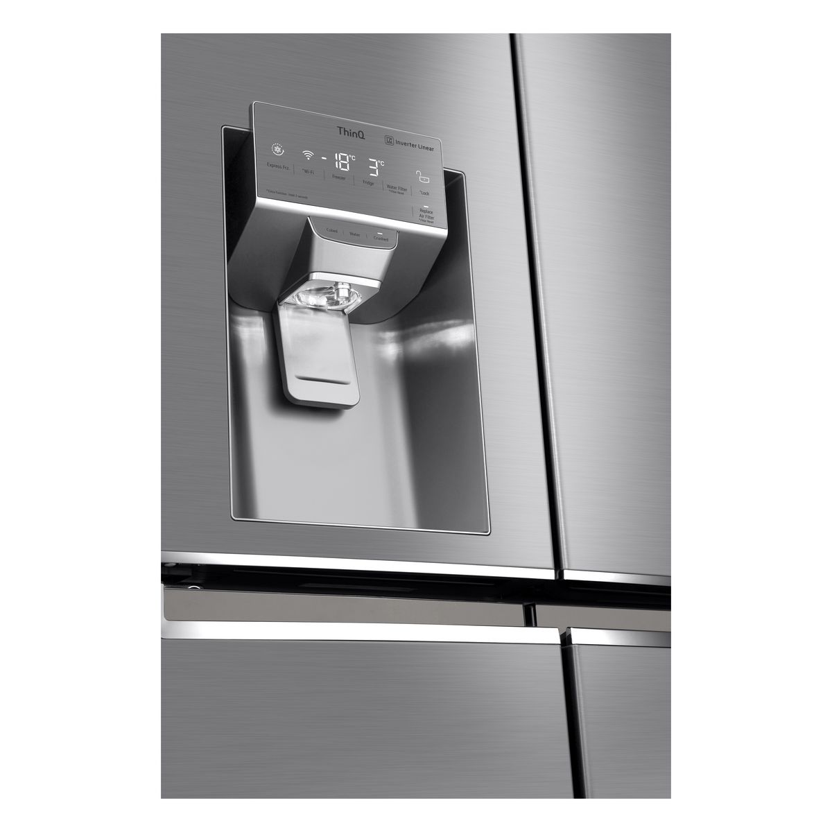 LG Réfrigérateur multi-portes GML945PZ8F, 641 L, Froid ventilé No Frost, F