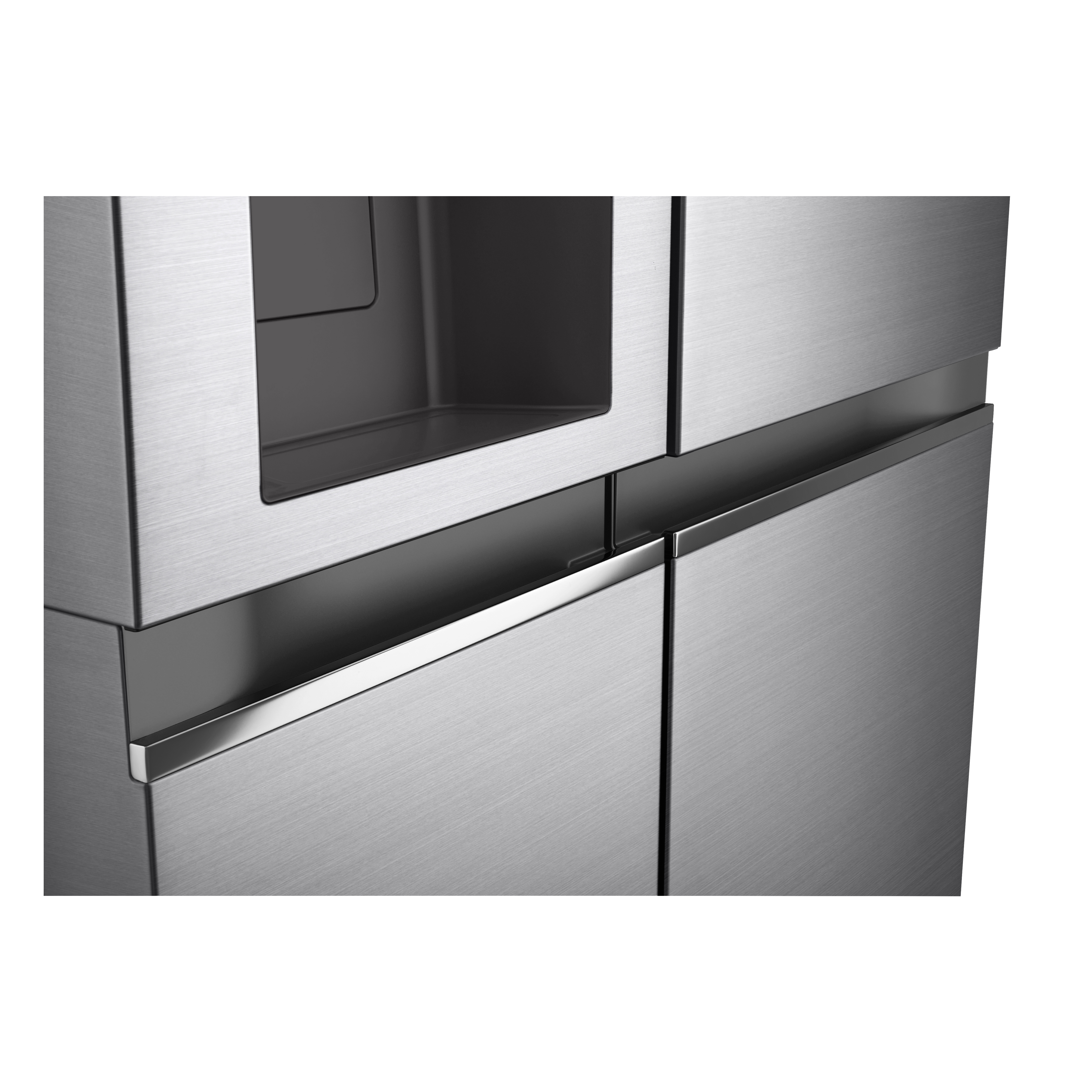 Voir la diapositive 7 : LG Réfrigérateur américain GSLV81PZLF, 635 L, Froid ventilé, F