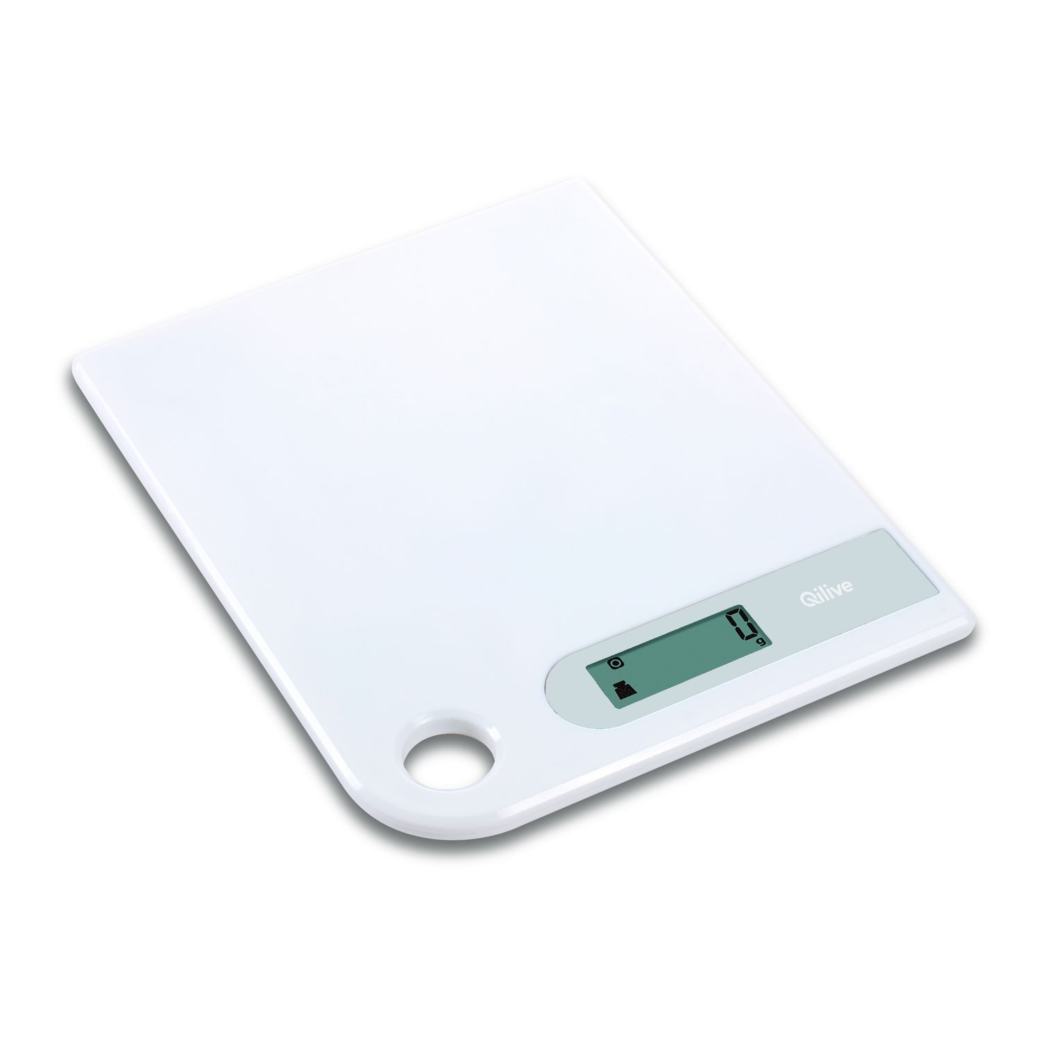 Voir la diapositive 2 : QILIVE Balance de cuisine Q.5569 - Blanc