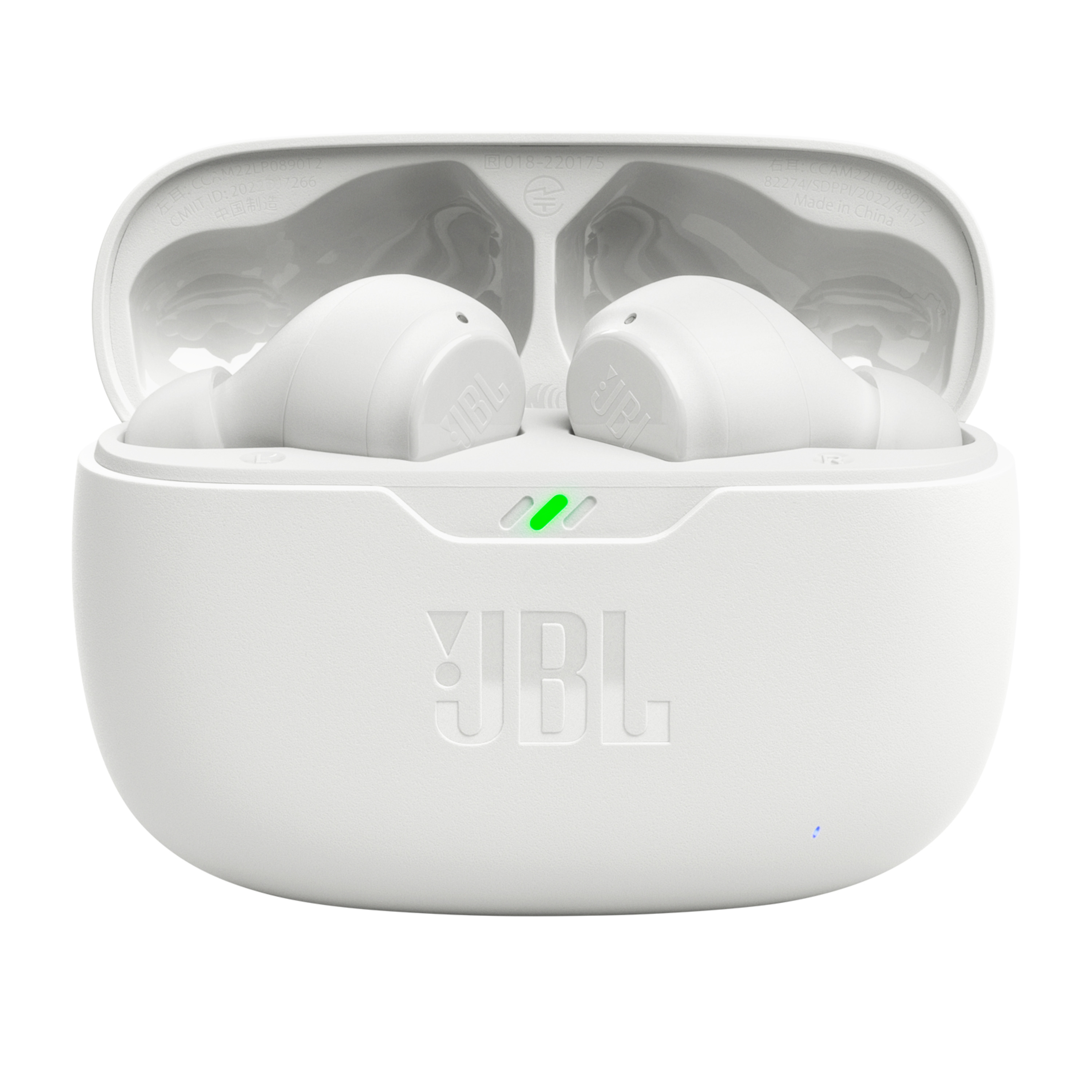 Voir la diapositive 3 : JBL Écouteurs Wave Beam TWS - Blanc