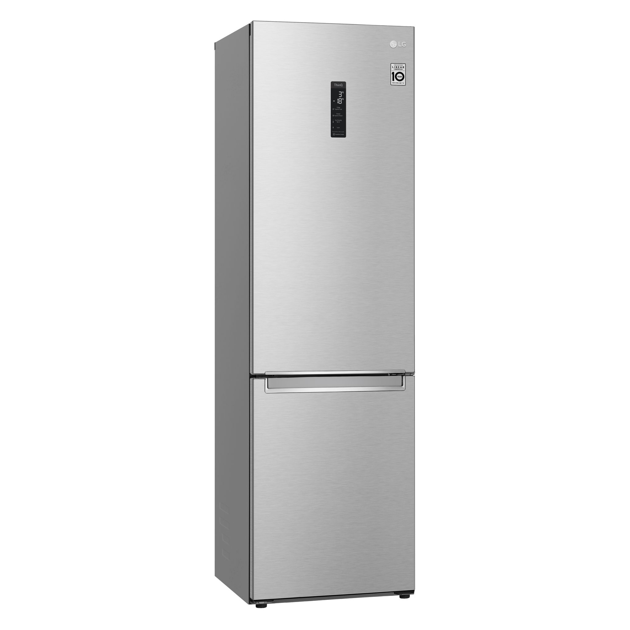 Voir la diapositive 5 : LG Réfrigérateur combiné GBB72NSUCN1, 384 L, Froid ventilé No Frost, C