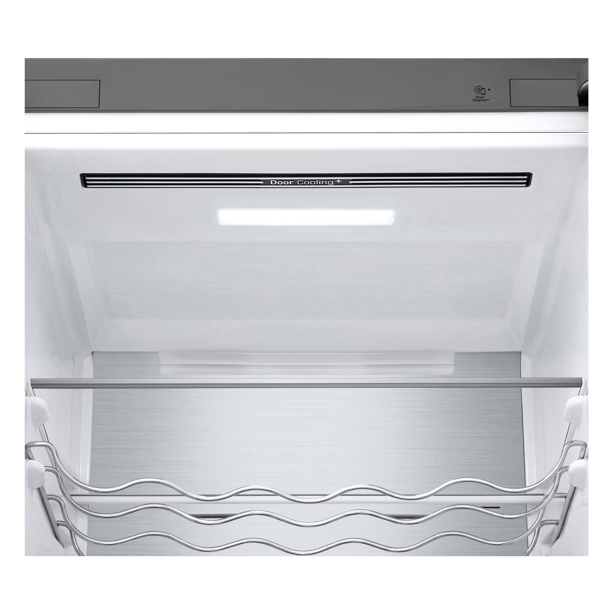 Voir la diapositive 10 : LG Réfrigérateur combiné GBB72NSUCN1, 384 L, Froid ventilé No Frost, C