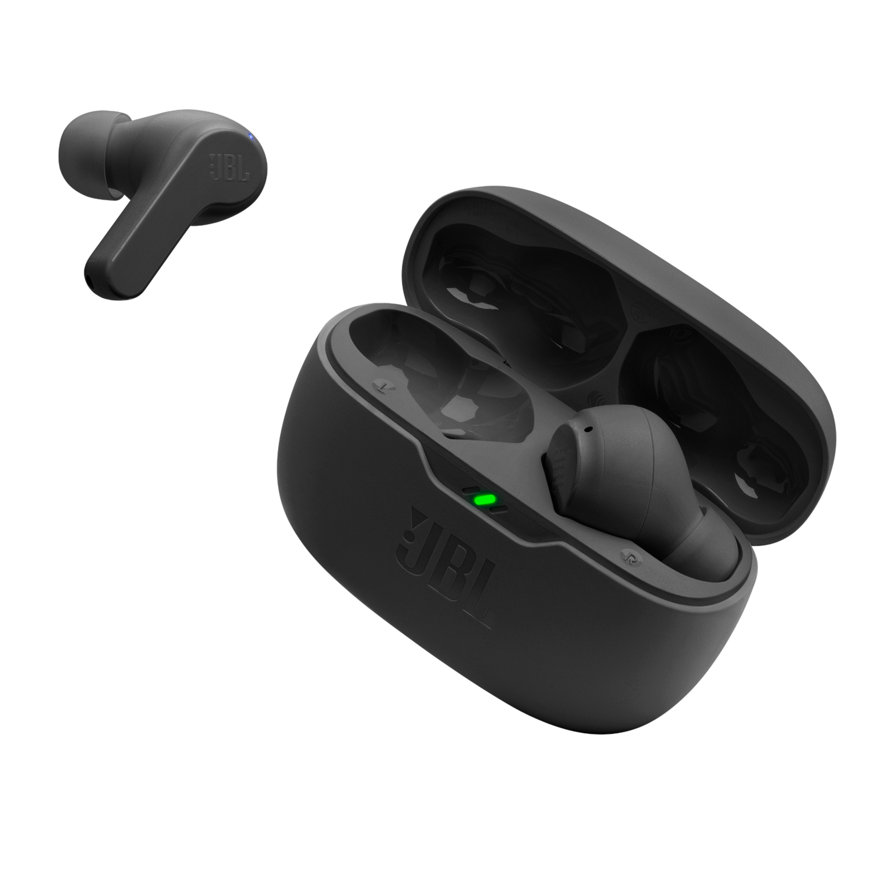 Voir la diapositive 5 : JBL Écouteurs Wave Beam TWS - Noir