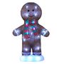 Voir la diapositive 3 : ACTUEL Décoration de Noël en Acrylique Pain d'Épice - 40 cm - 30 LED