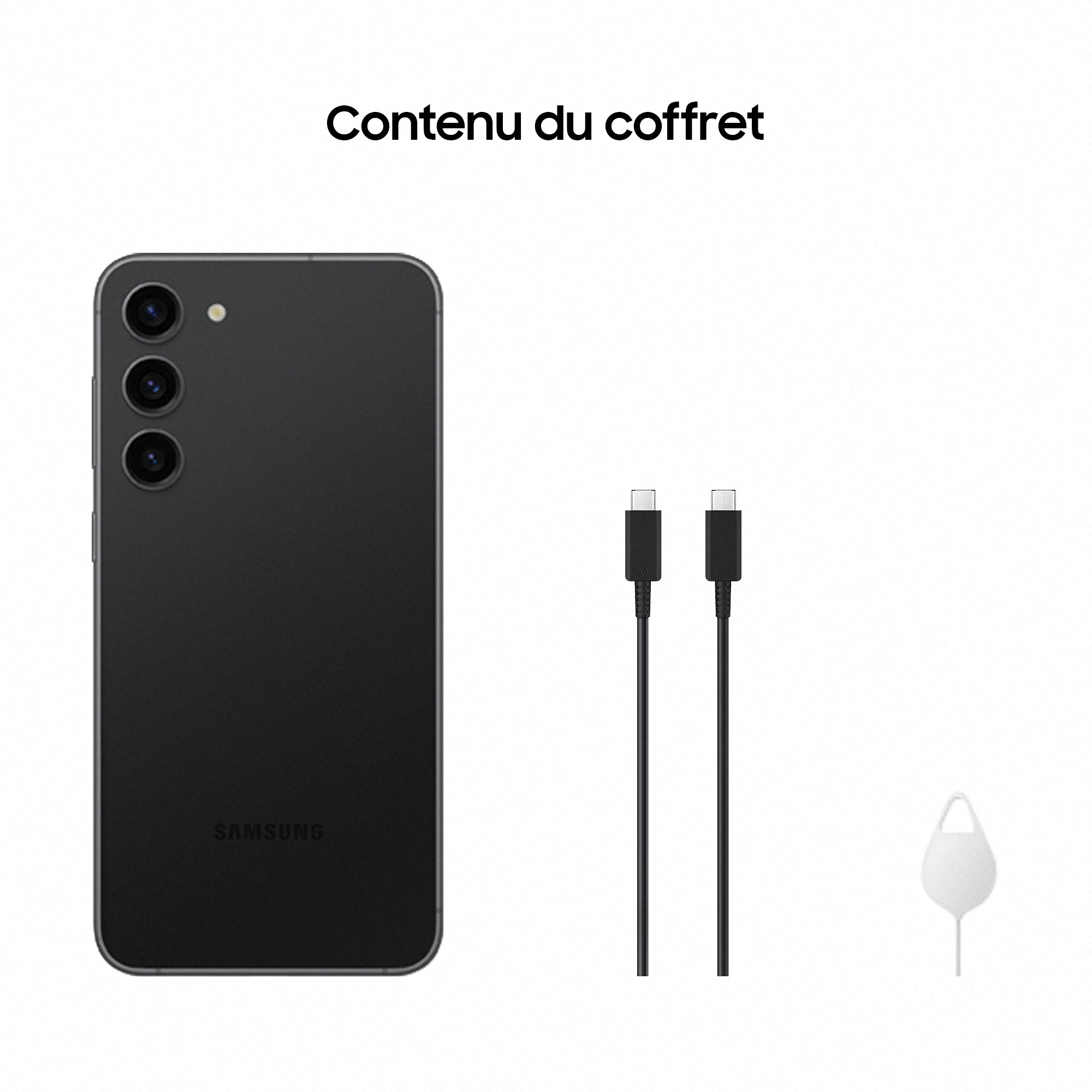 Voir la diapositive 10 : SAMSUNG Galaxy S23+ Smartphone avec Galaxy AI 512Go - Noir