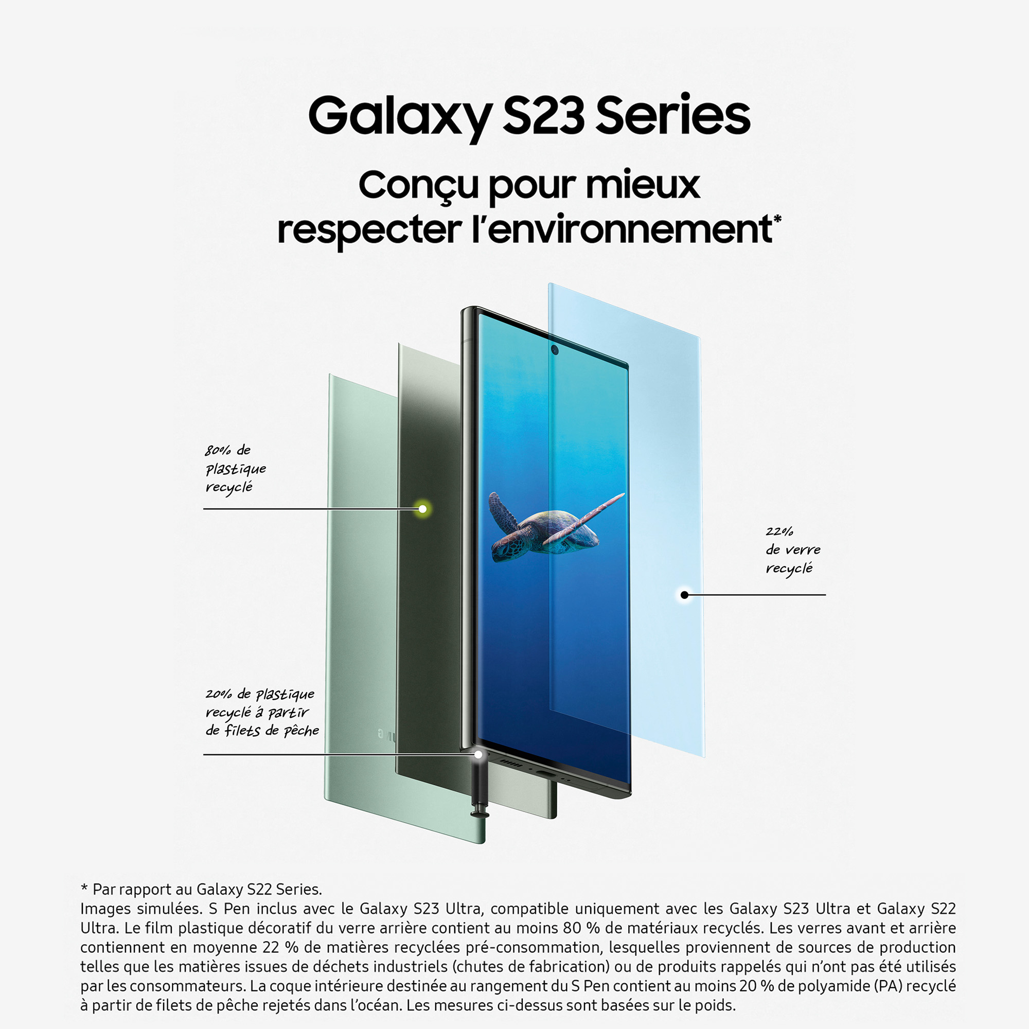 Voir la diapositive 11 : SAMSUNG Galaxy S23+ Smartphone avec Galaxy AI 512Go - Noir