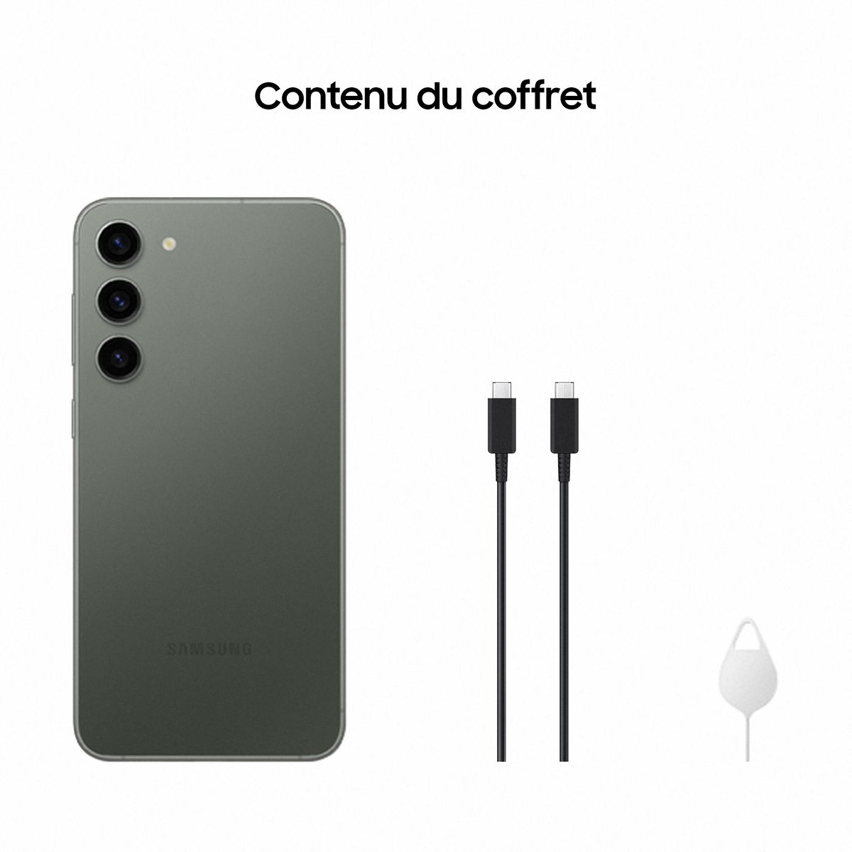 SAMSUNG Galaxy S23+ Smartphone avec Galaxy AI 256Go - Vert