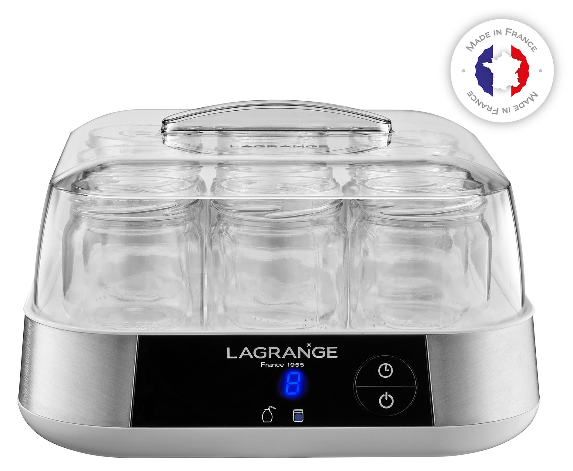 Voir la diapositive 2 : LAGRANGE Yaourtière 459001 - Transparent
