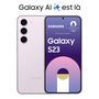 Voir la diapositive 2 : SAMSUNG Galaxy S23 Smartphone avec Galaxy AI 128Go - Lavande