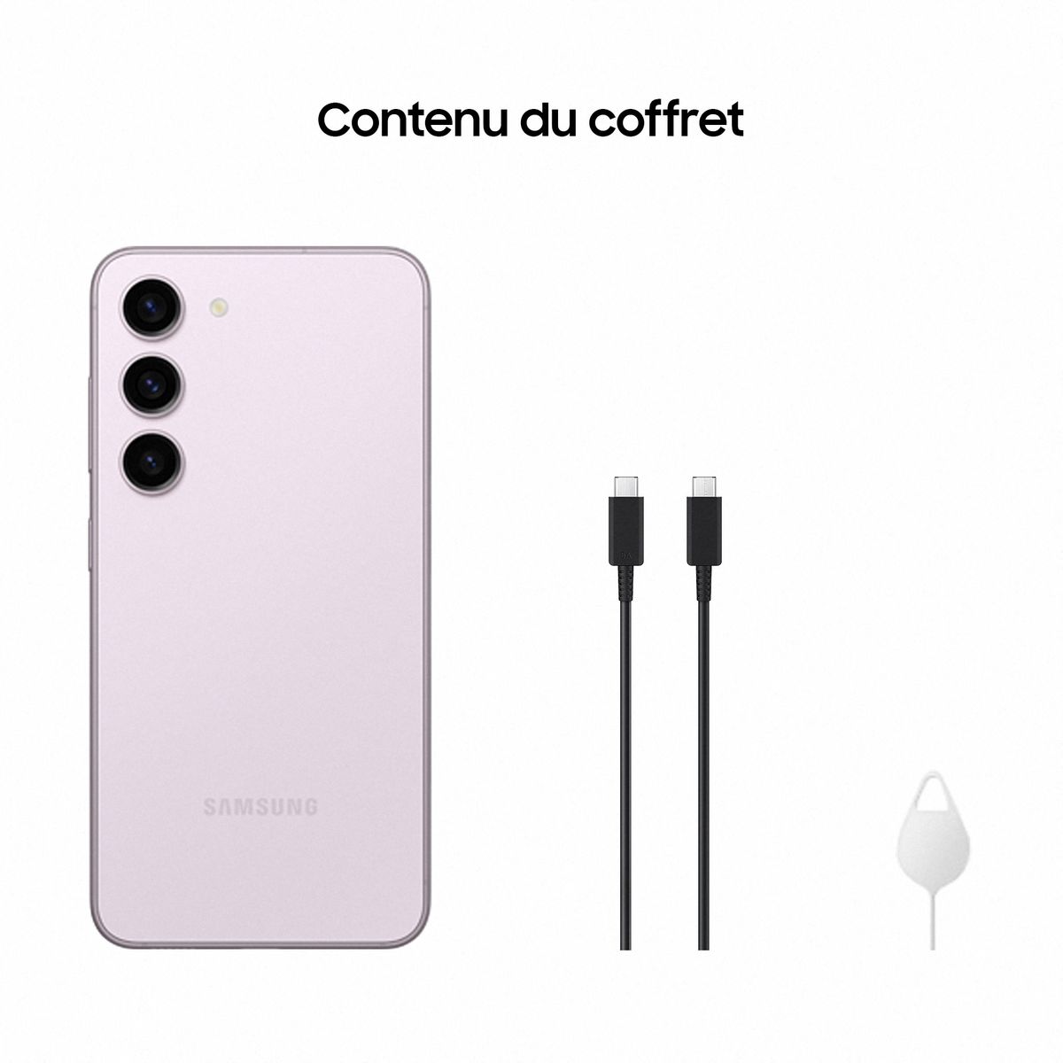 SAMSUNG Galaxy S23 Smartphone avec Galaxy AI 128Go - Lavande