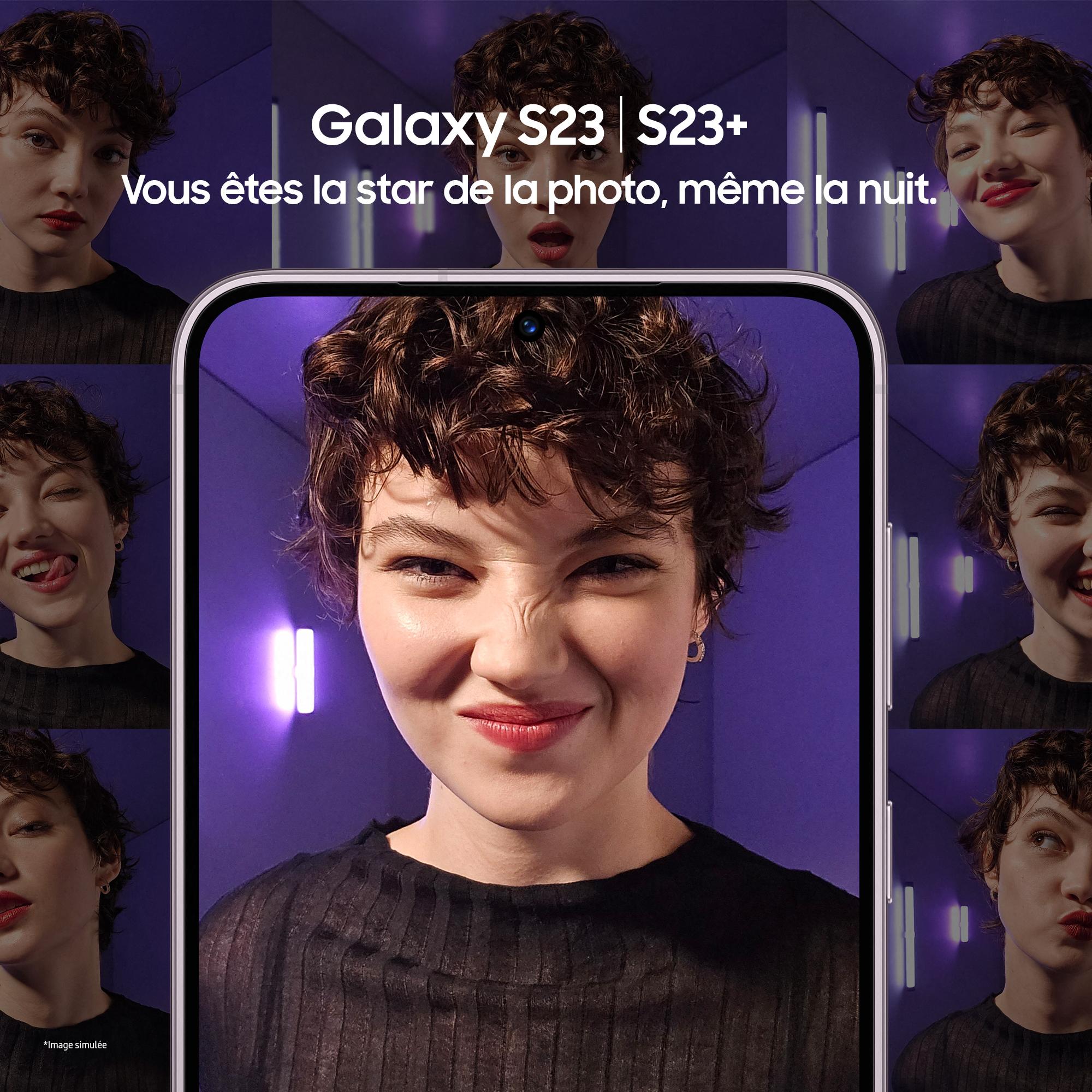Voir la diapositive 7 : SAMSUNG Galaxy S23 Smartphone avec Galaxy AI 128Go - Noir